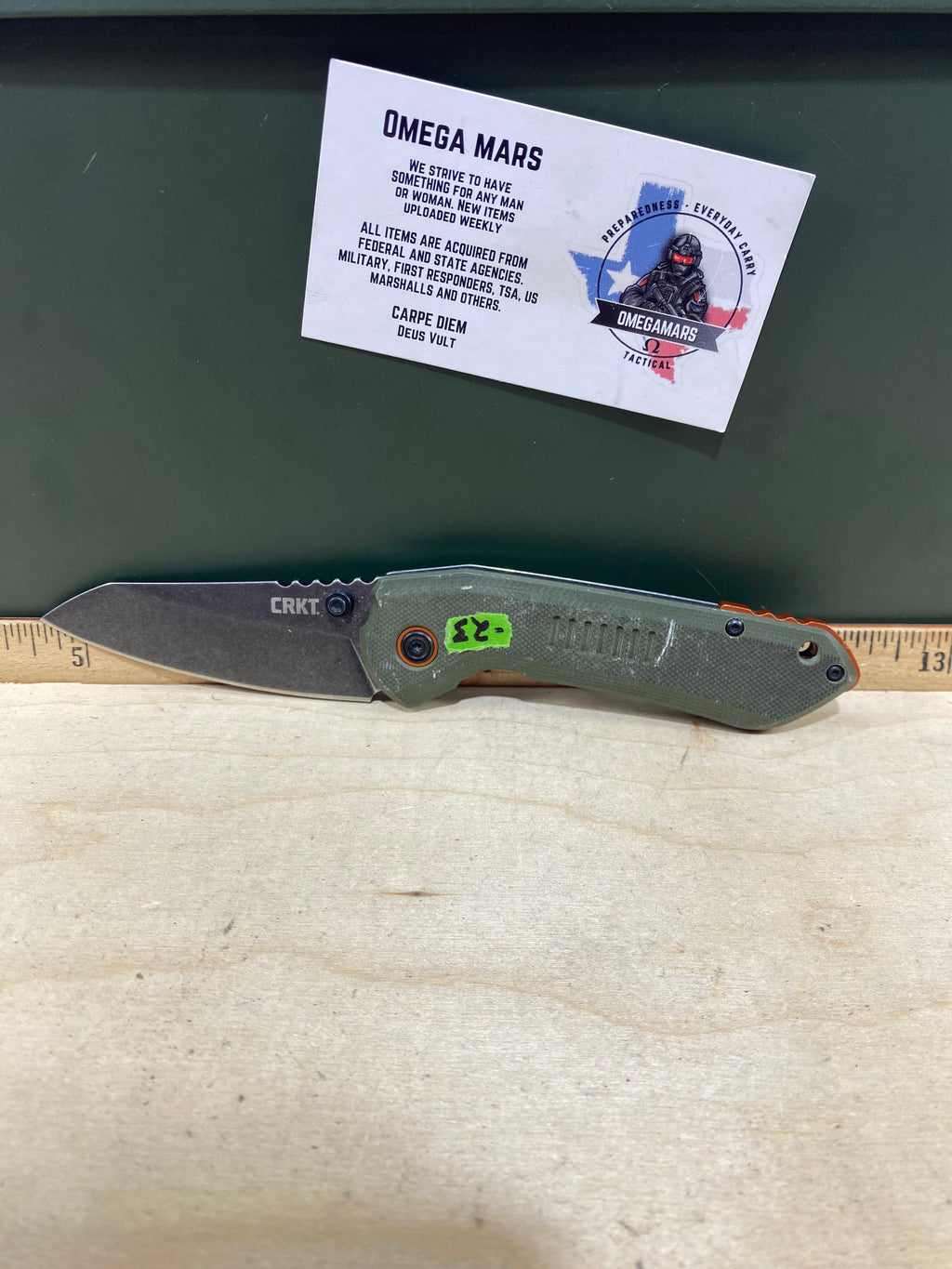 CRKT 6280 Overland #-23. Light usage.