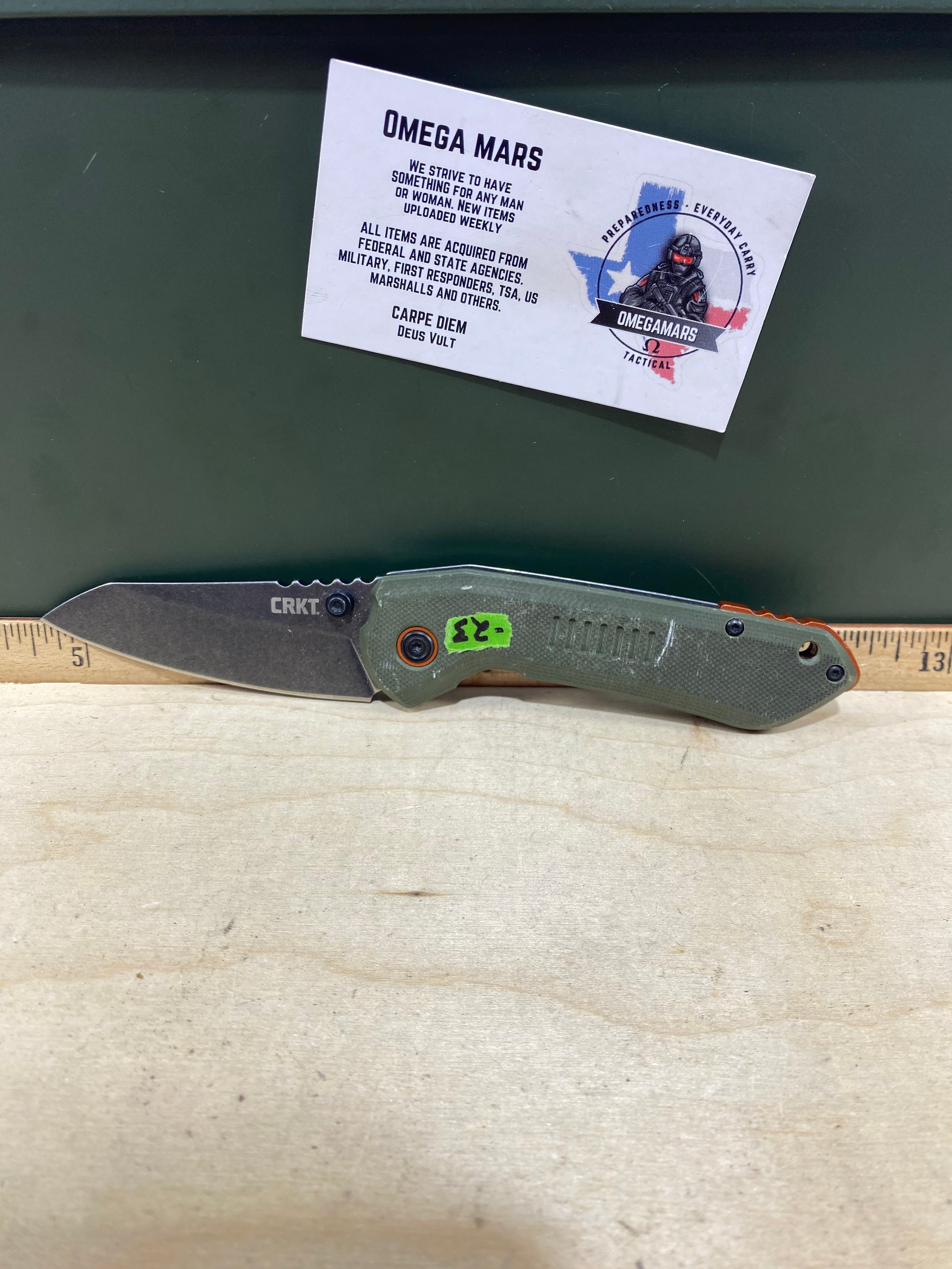 CRKT 6280 Overland #-23. Light usage.
