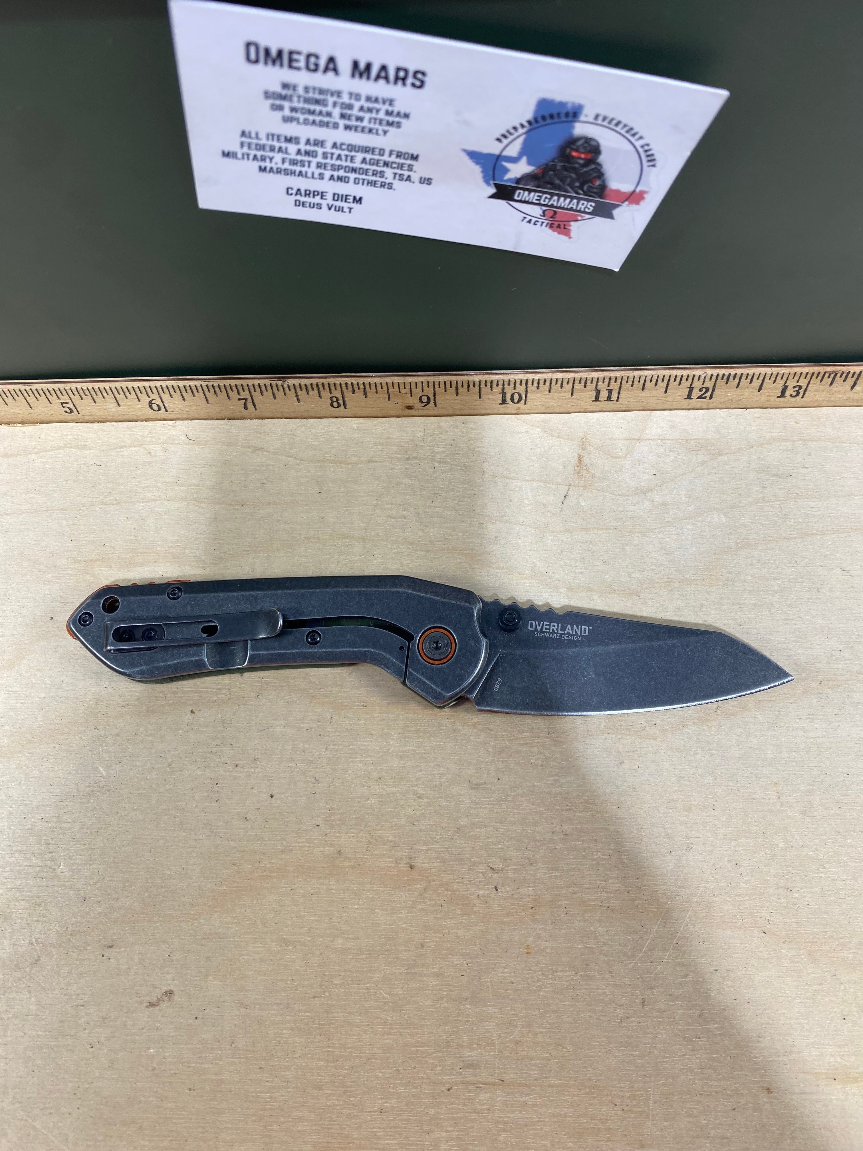 CRKT 6280 Overland #-23. Light usage.
