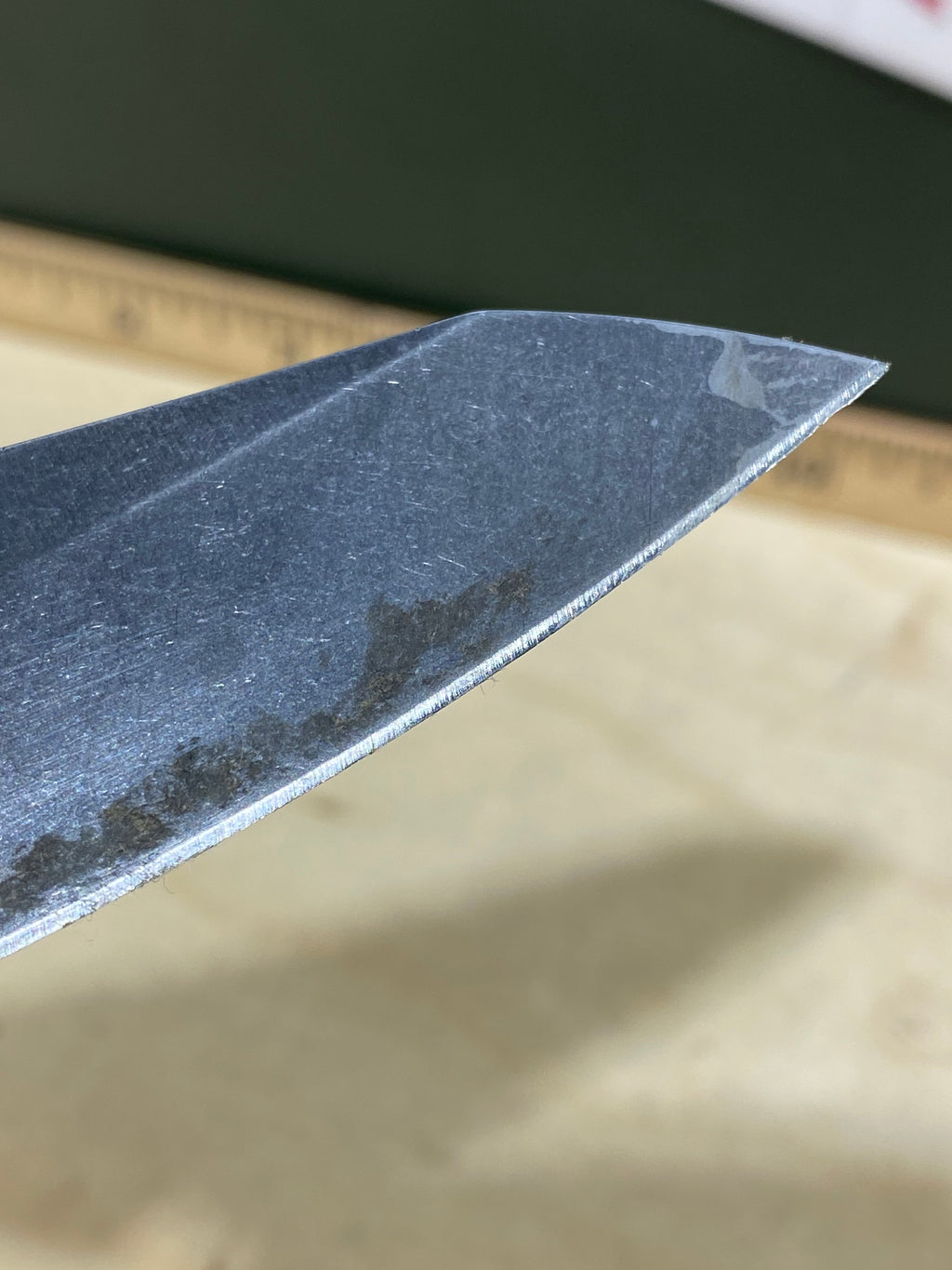 CRKT 6280 Overland #-24. Light usage. Dirty. Chip on blade.