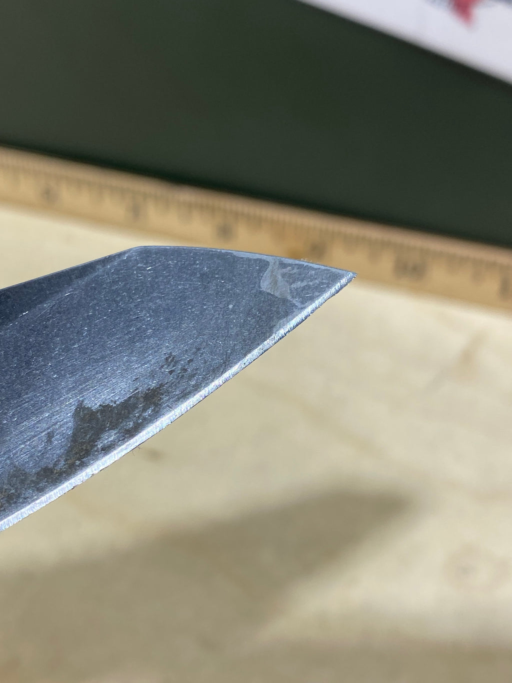 CRKT 6280 Overland #-24. Light usage. Dirty. Chip on blade.