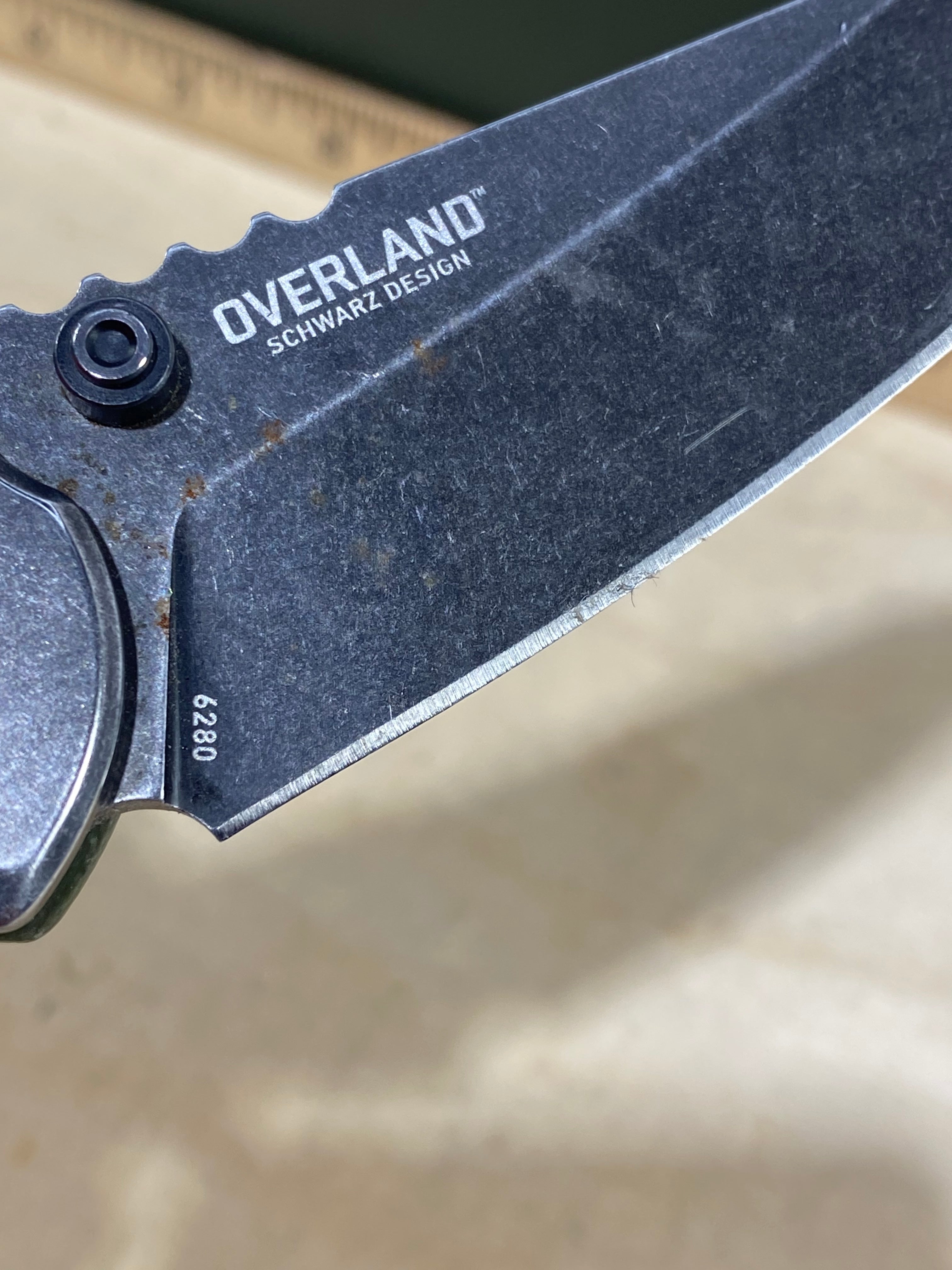 CRKT 6280 Overland #-25. Light usage. Pocket clip it's bend out.