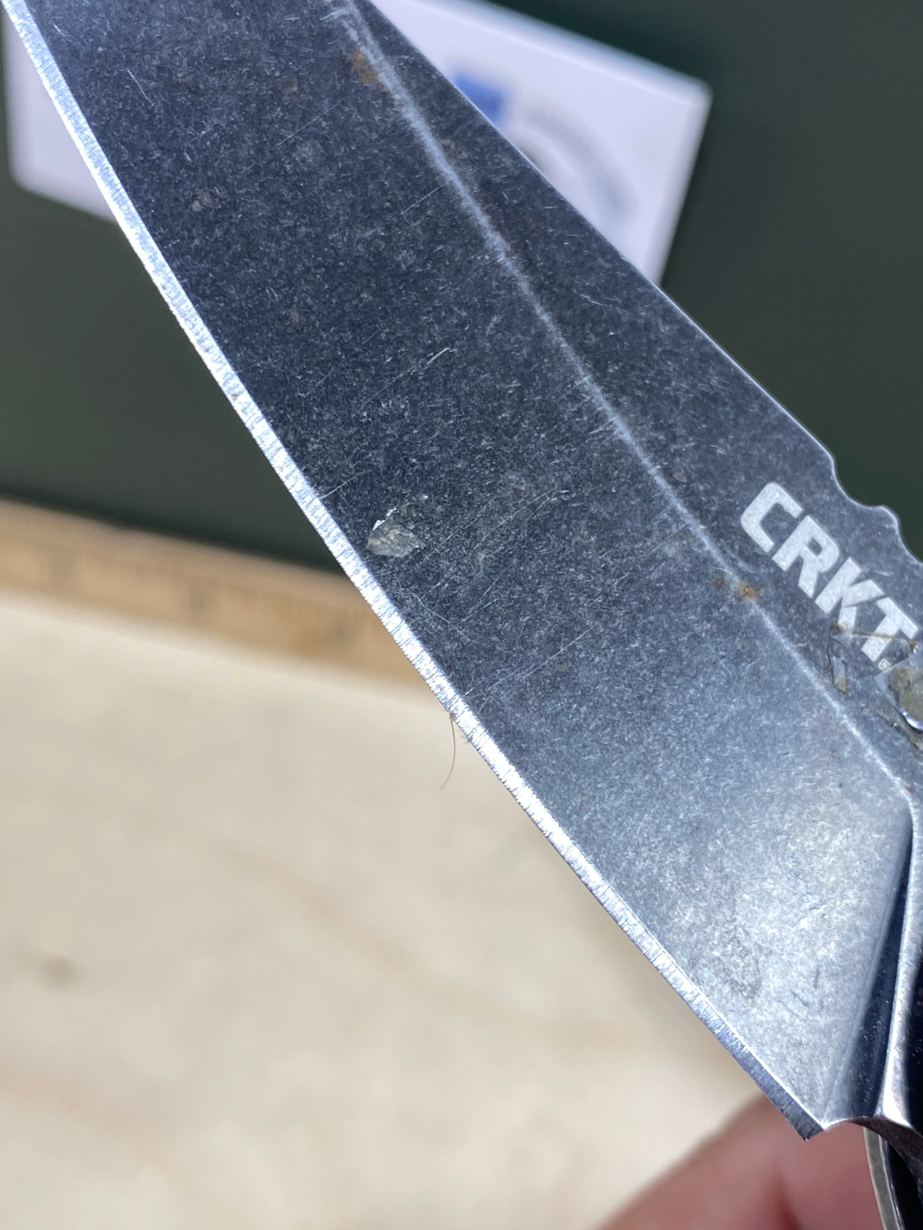 CRKT 6280 Overland #-25. Light usage. Pocket clip it's bend out.