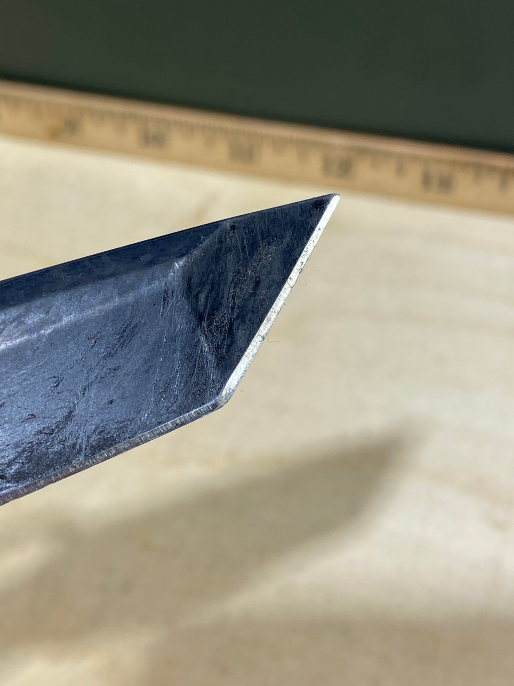CRKT 7050 Septimo #-26. Light usage. Dirty. Pocket clip it's bent out. Chips on blade. Resharpened.