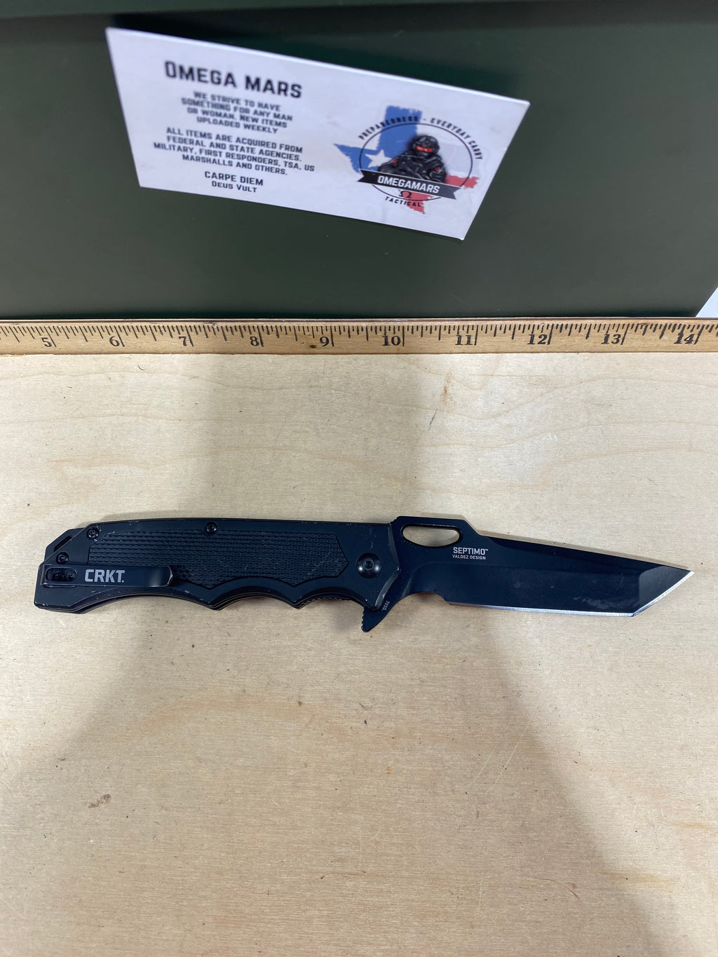 CRKT 7050 Septimo #-27. Light usage.