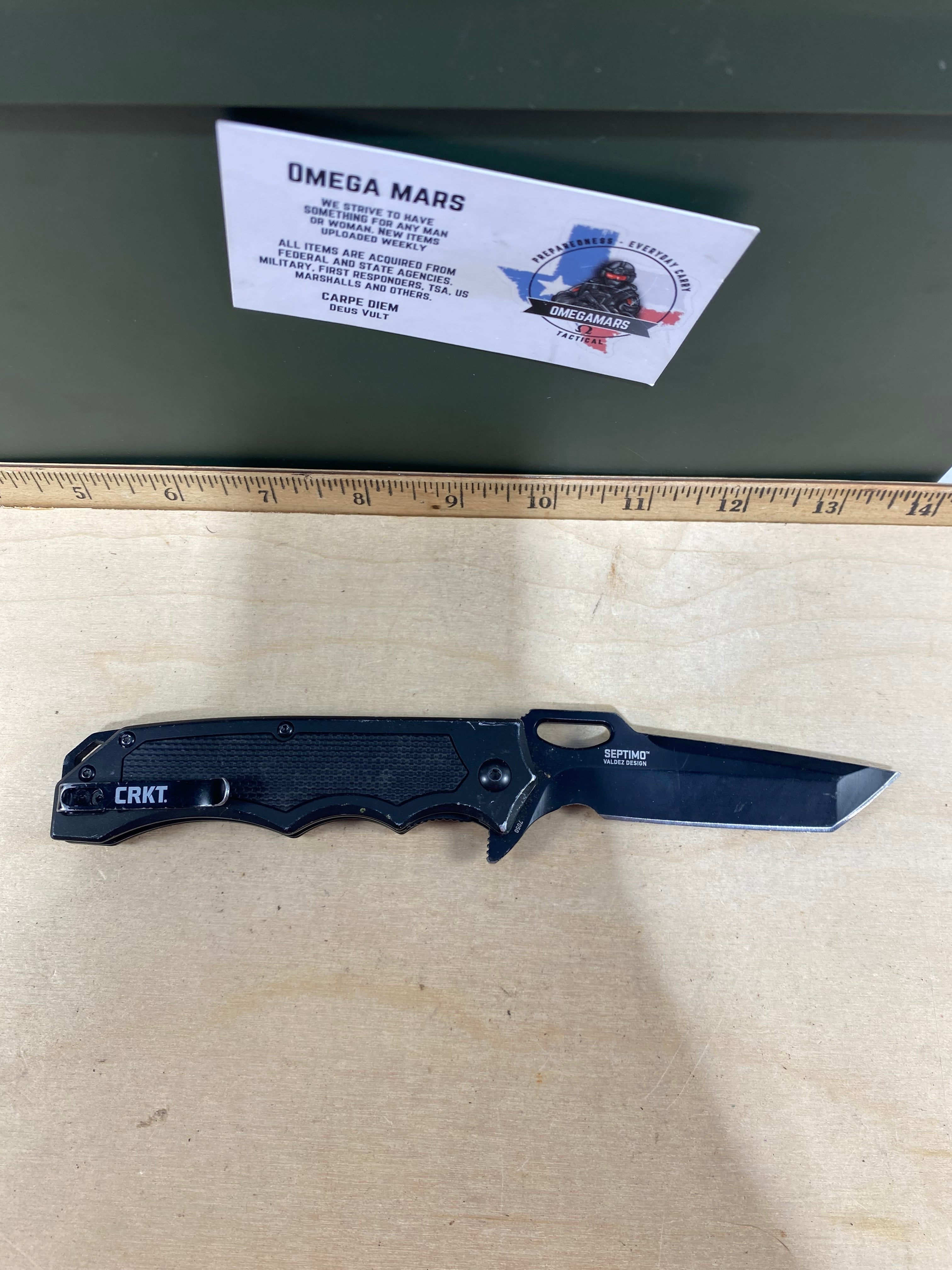 CRKT 7050 #-28. Light usage.