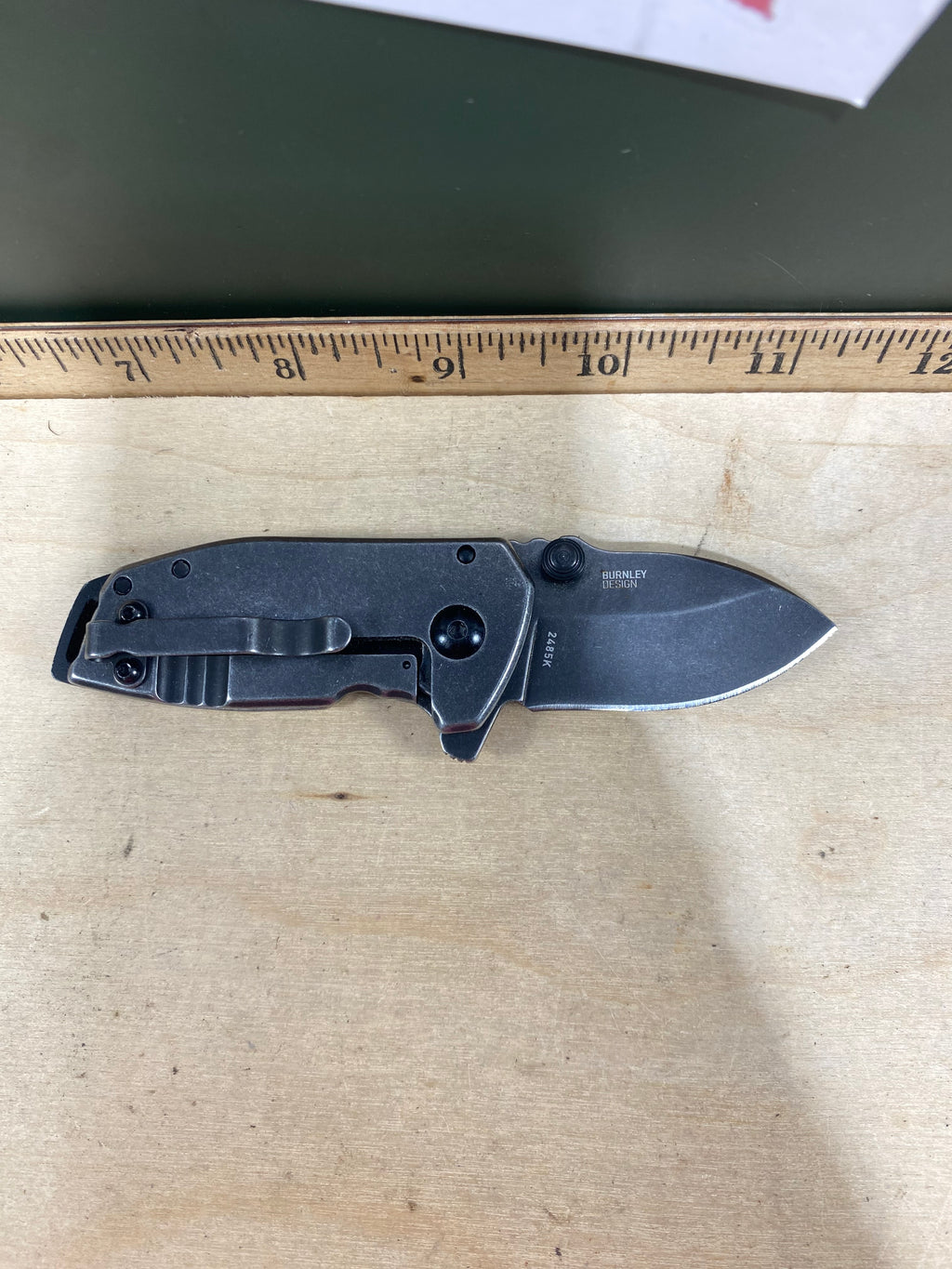 CRKT 2485K Squid Compact #-29. Light usage. Chip on blade.