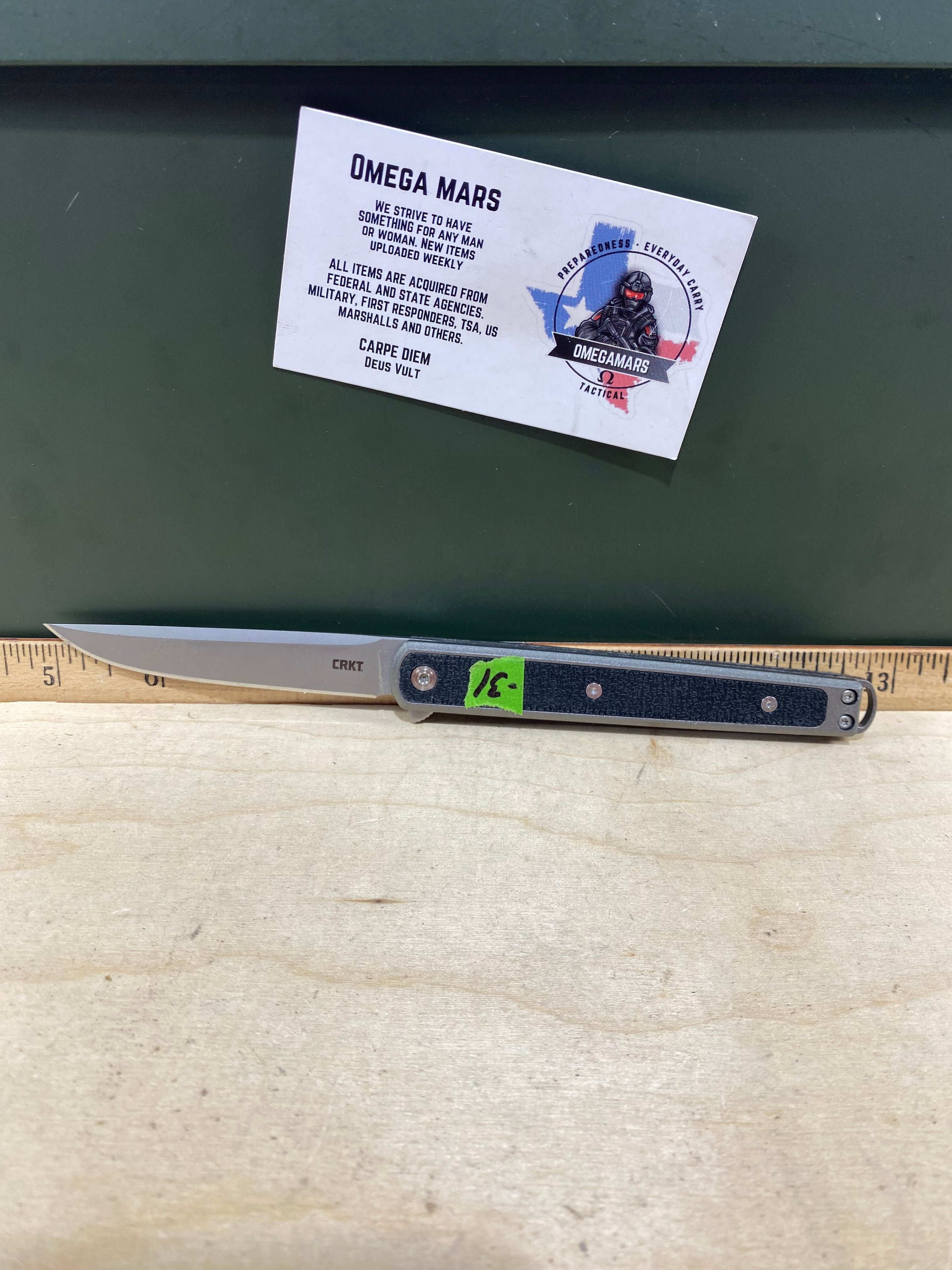 CRKT 7123 #-31. Light usage. Resharpened.