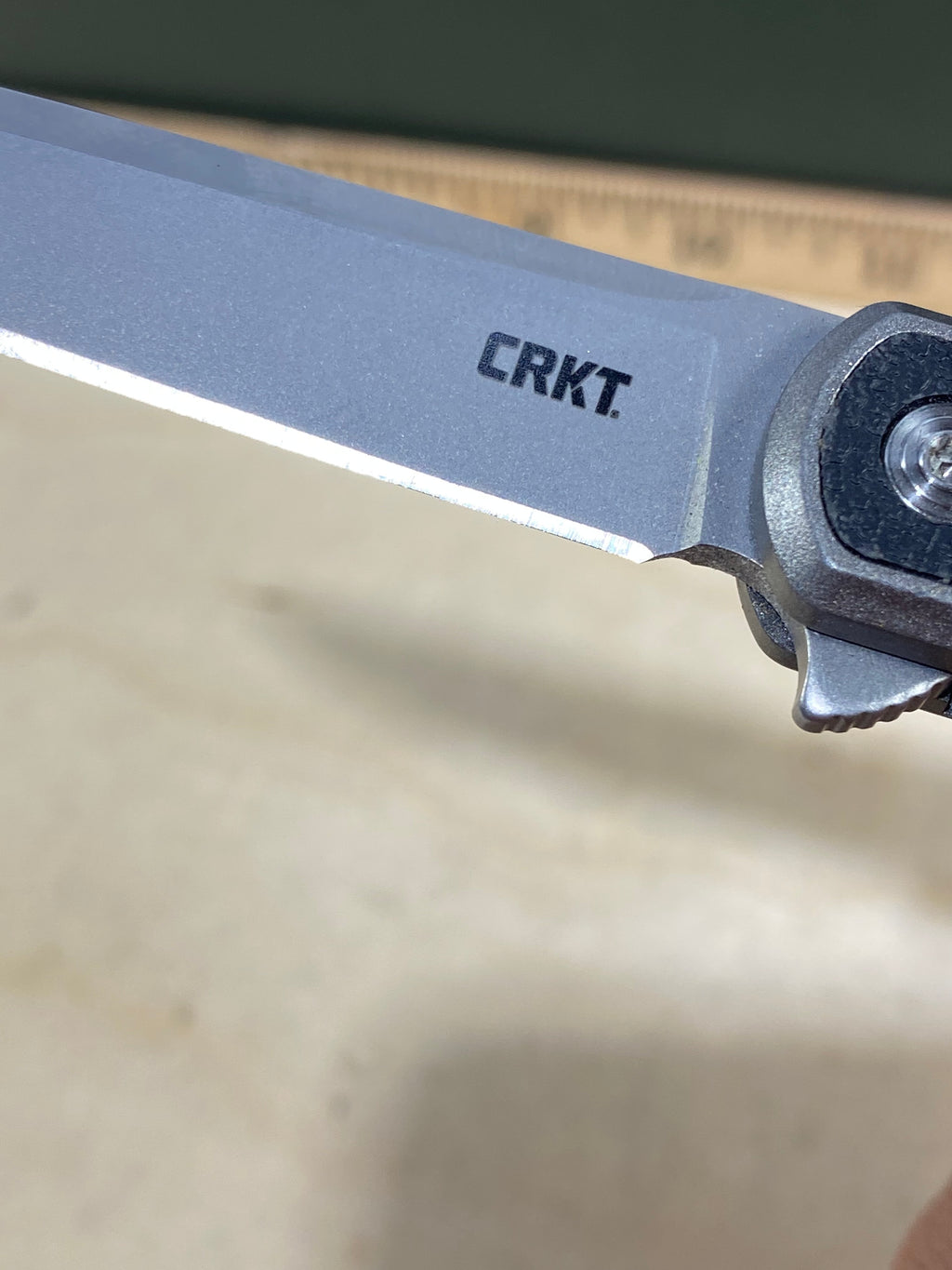 CRKT 7123 #-31. Light usage. Resharpened.