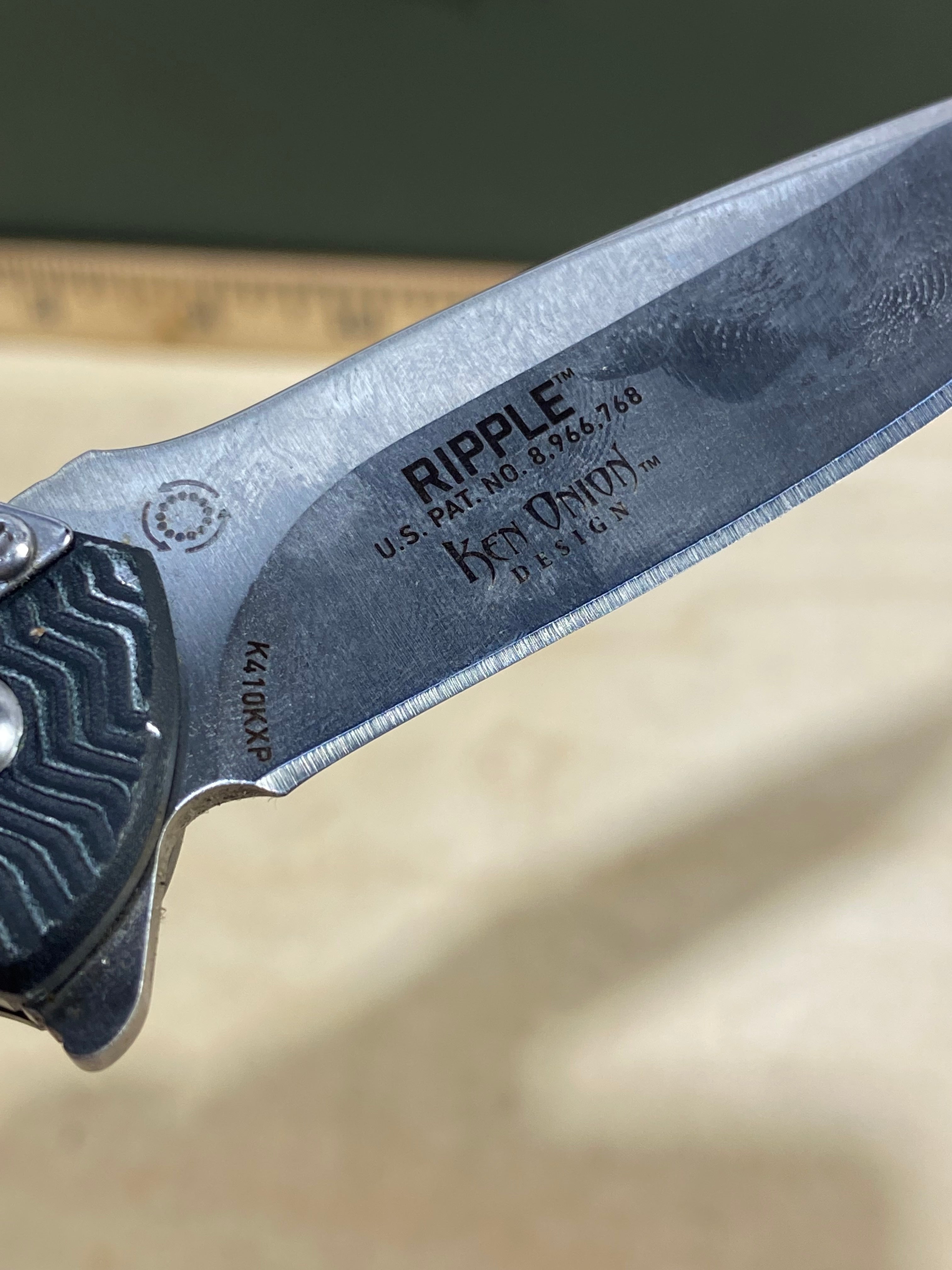 CRKT K410KXP #-32. Light usage. Discontinued.