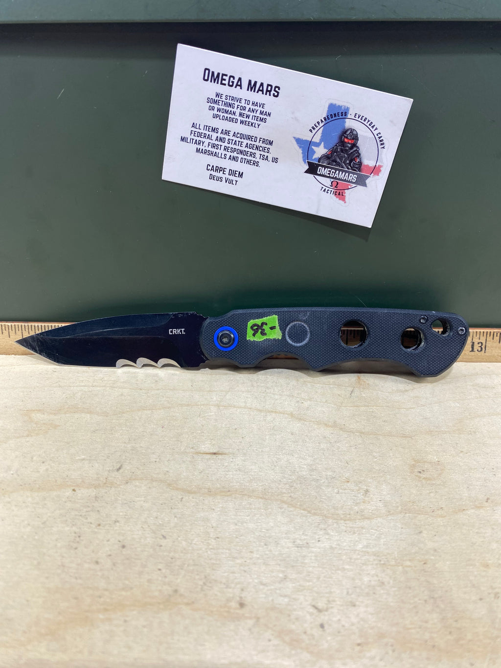 CRKT 2606 #-36. Light usage.