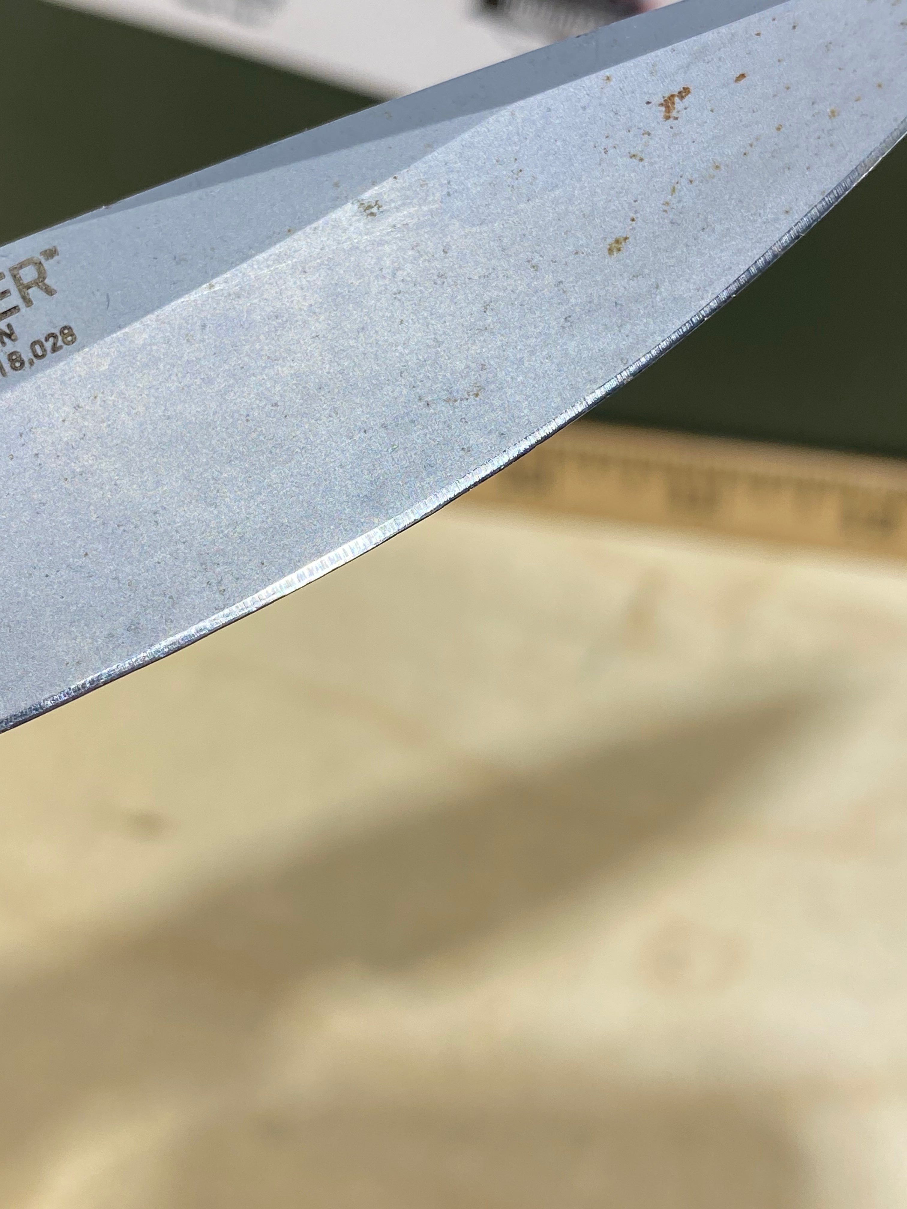 CRKT 1105 Endorser #-37. Light usage. Dirty. Chip on blade.