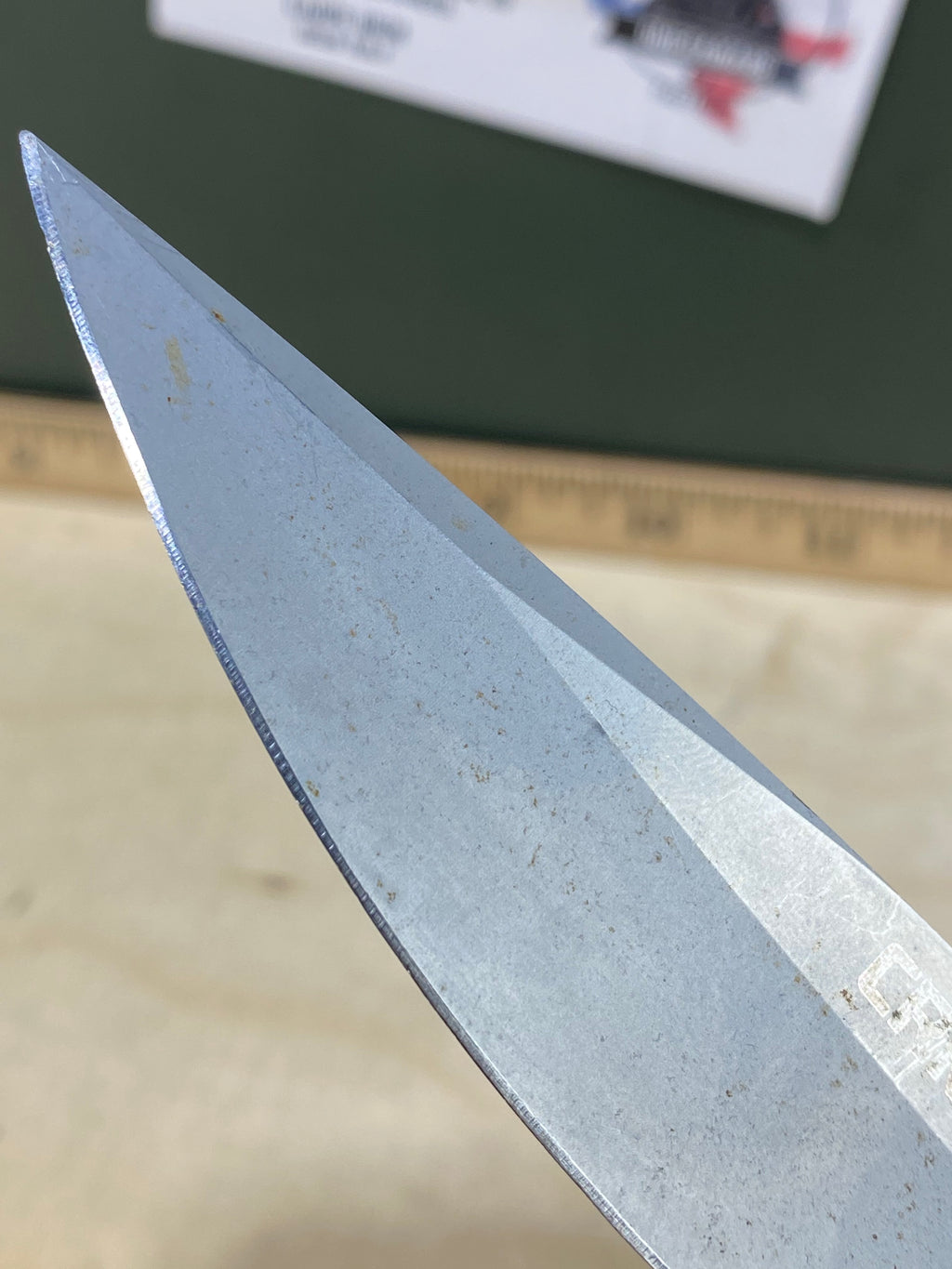 CRKT 1105 Endorser #-37. Light usage. Dirty. Chip on blade.
