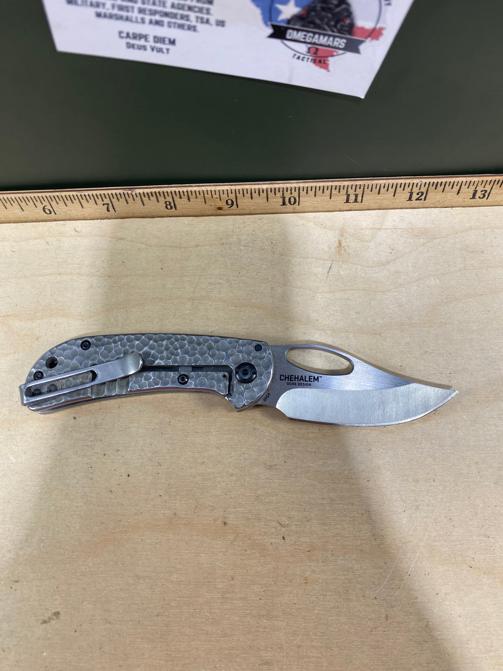 CRKT 6540 Chehalem #-38. Light usage. Discontinued