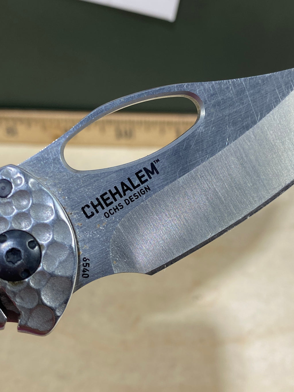 CRKT 6540 Chehalem #-38. Light usage. Discontinued
