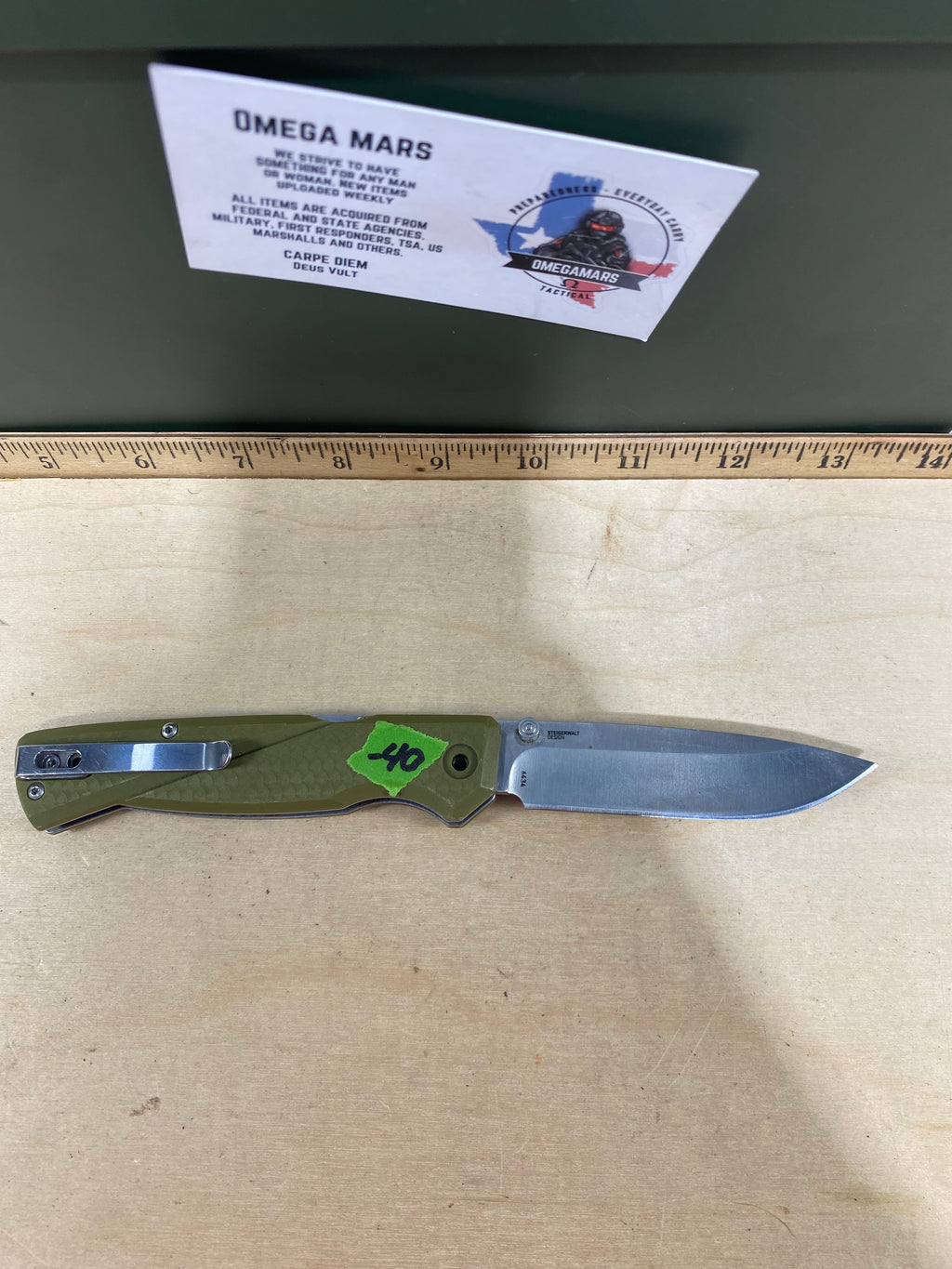 CRKT 6434 #-40. Light usage. Discontinued.