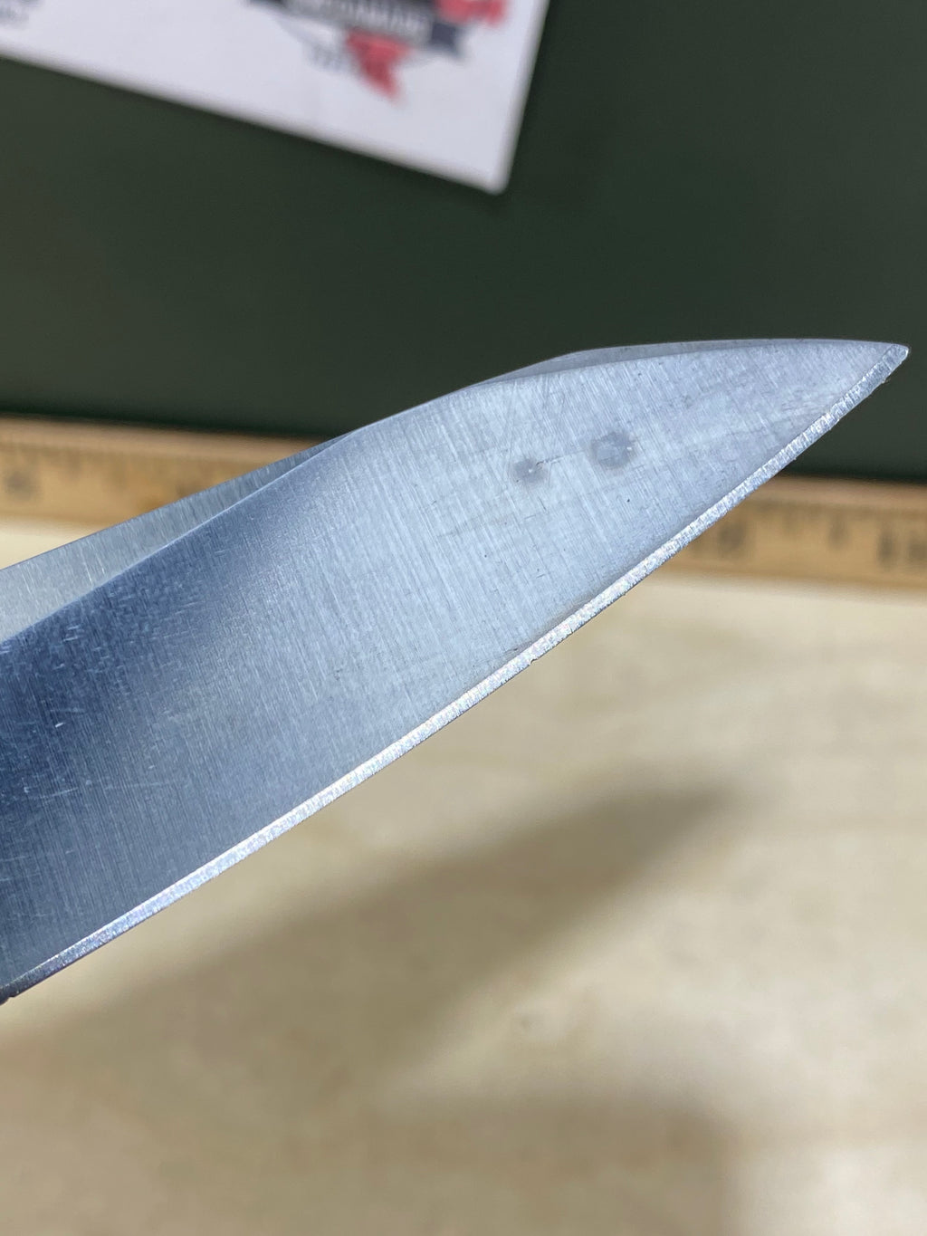 CRKT 6535 #-41. Light usage. Chip on blade.