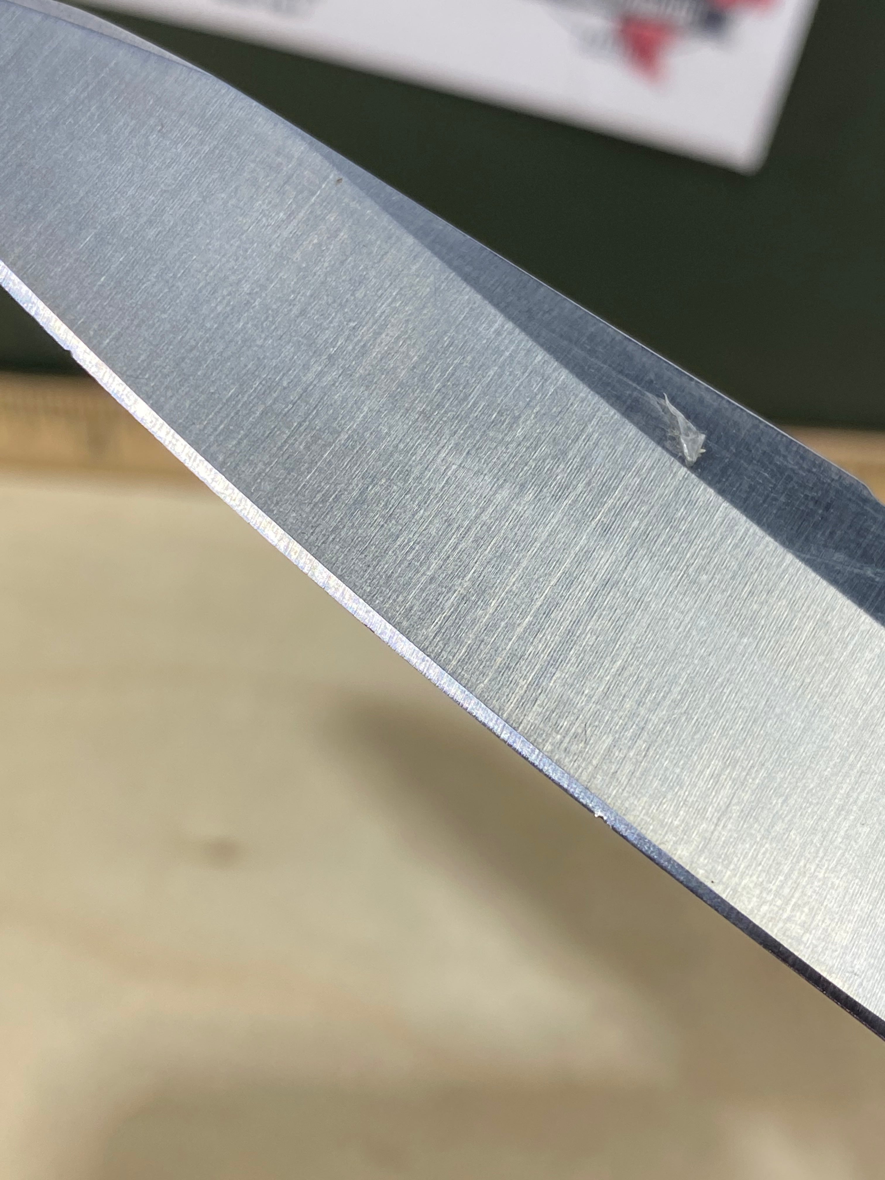 CRKT 6535 #-41. Light usage. Chip on blade.
