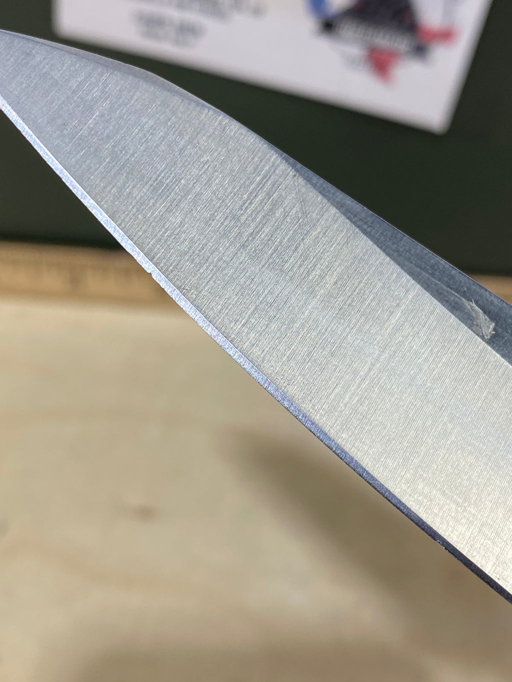 CRKT 6535 #-41. Light usage. Chip on blade.
