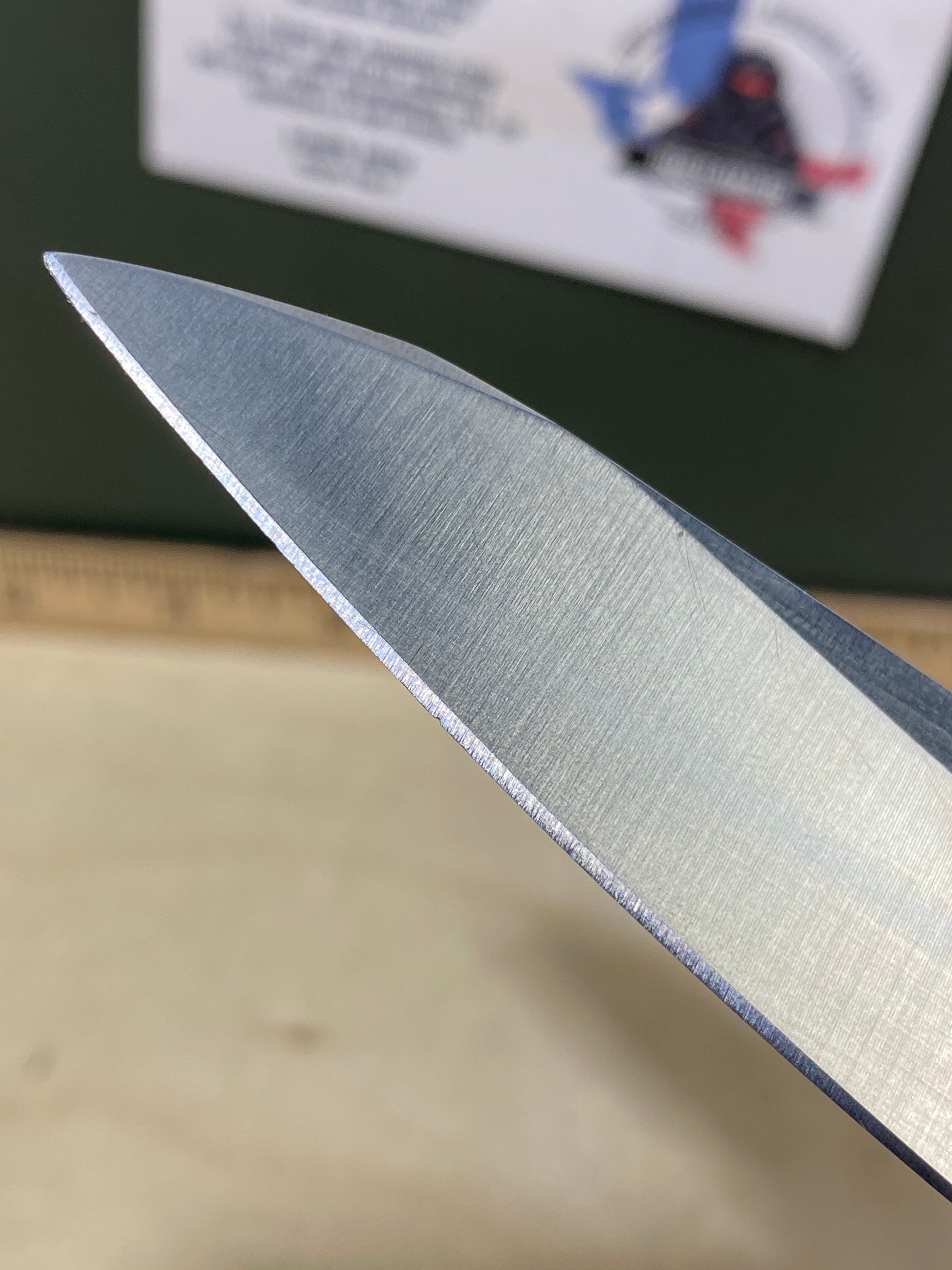 CRKT 6535 #-41. Light usage. Chip on blade.