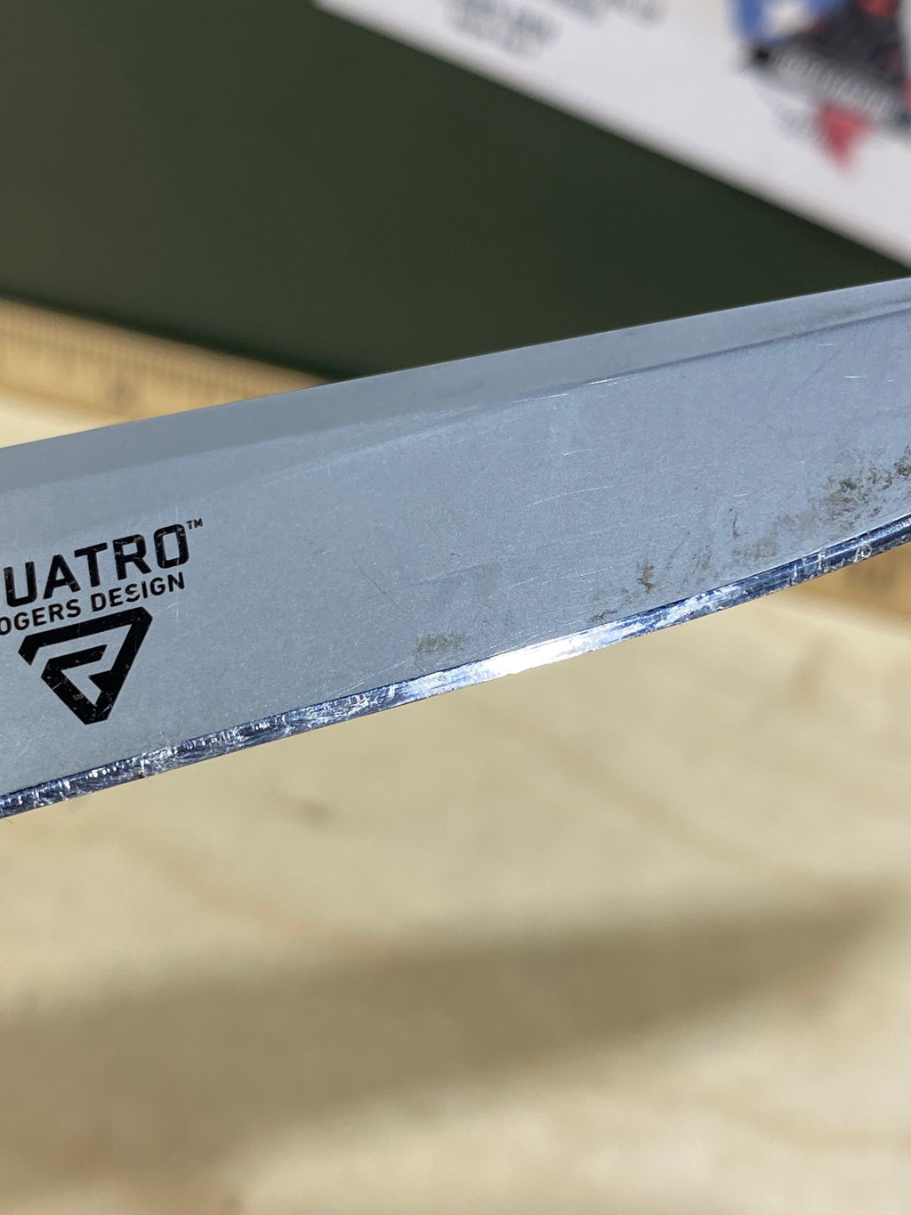 CRKT 7090 Cuatro #-42. Light usage. Resharpened. Discontinued.