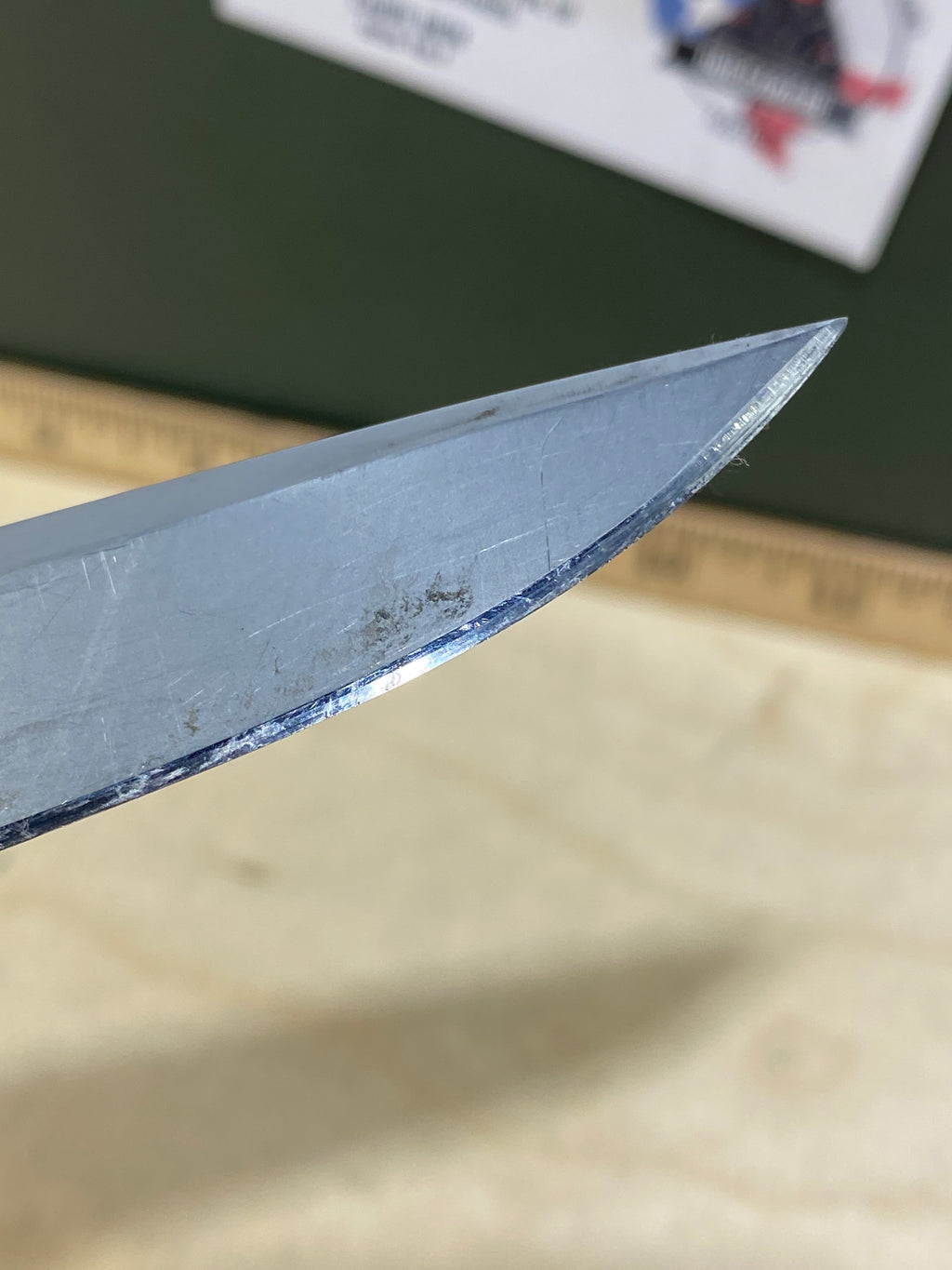 CRKT 7090 Cuatro #-42. Light usage. Resharpened. Discontinued.