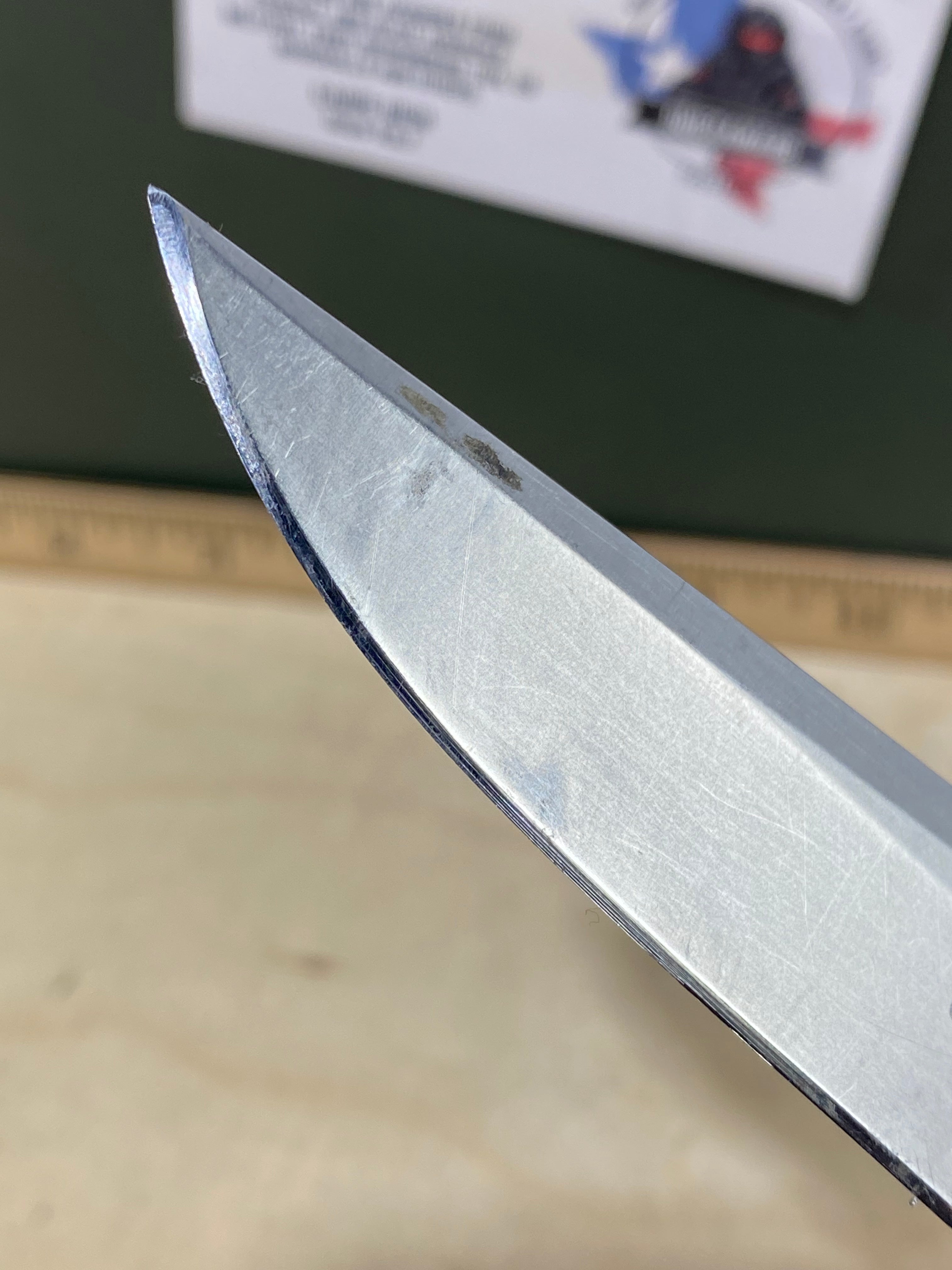 CRKT 7090 Cuatro #-42. Light usage. Resharpened. Discontinued.