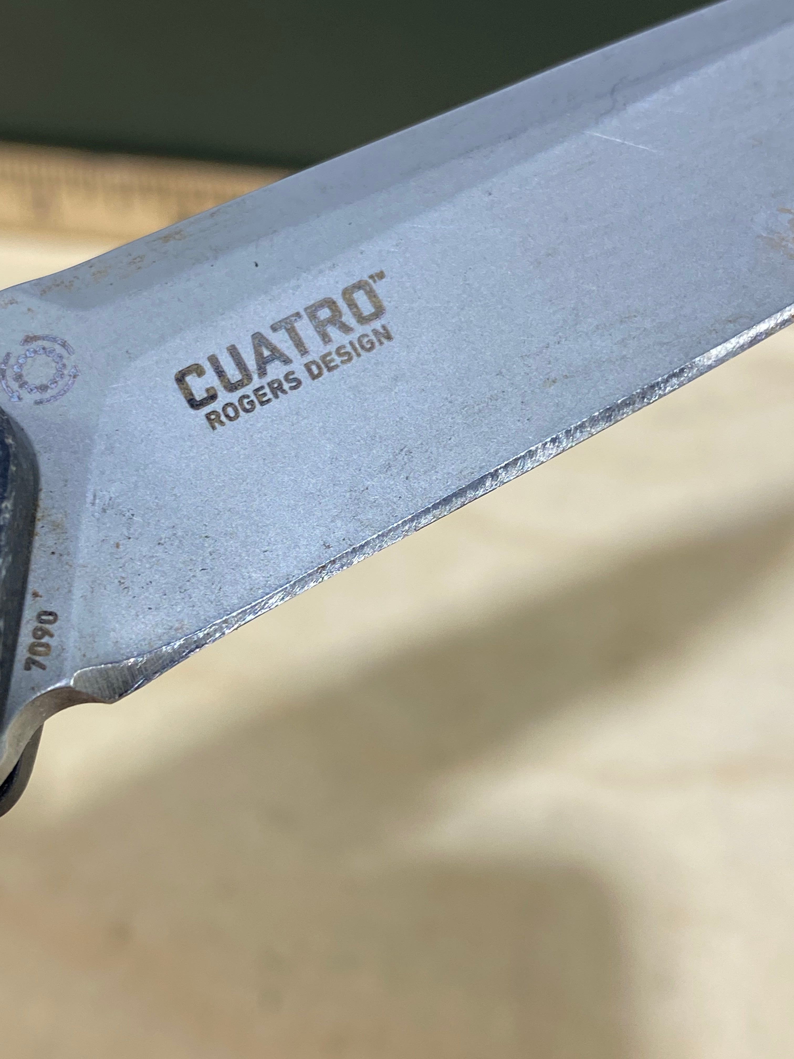 CRKT 7090 Cuatro #-43. Light usage. Discontinued.