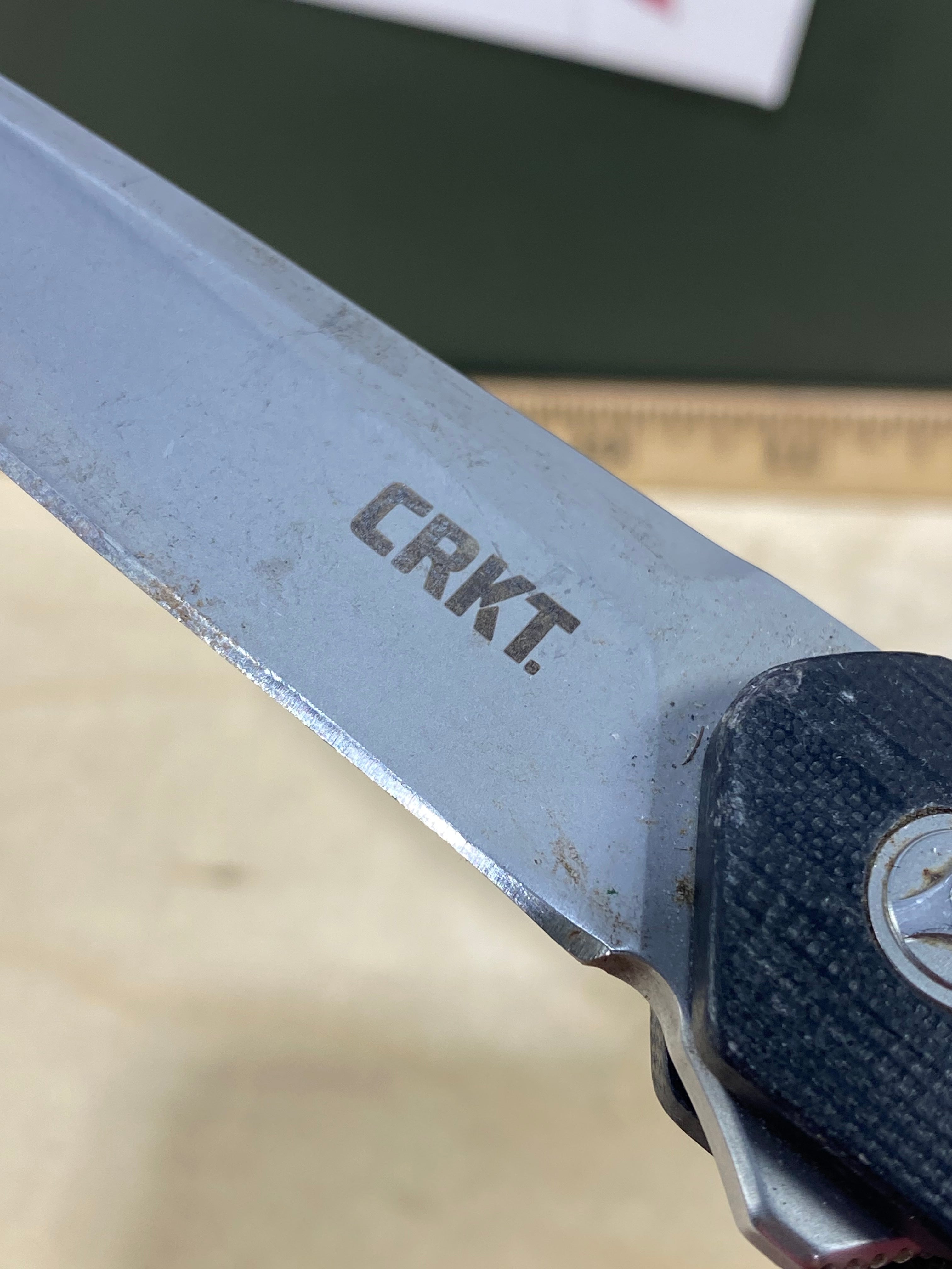 CRKT 7090 Cuatro #-43. Light usage. Discontinued.