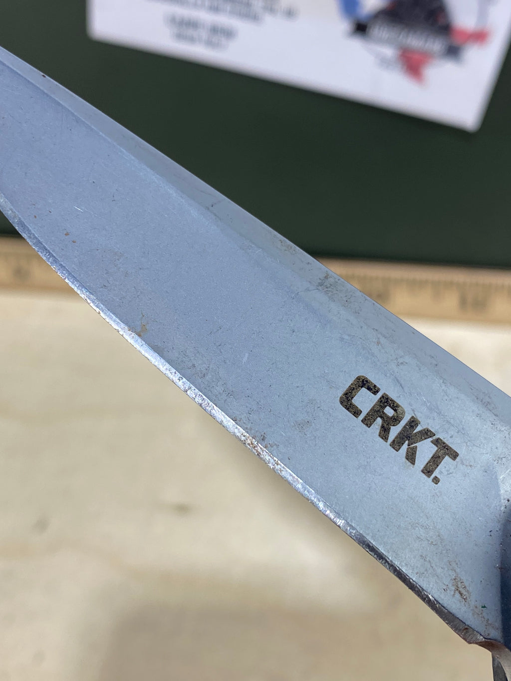 CRKT 7090 Cuatro #-43. Light usage. Discontinued.