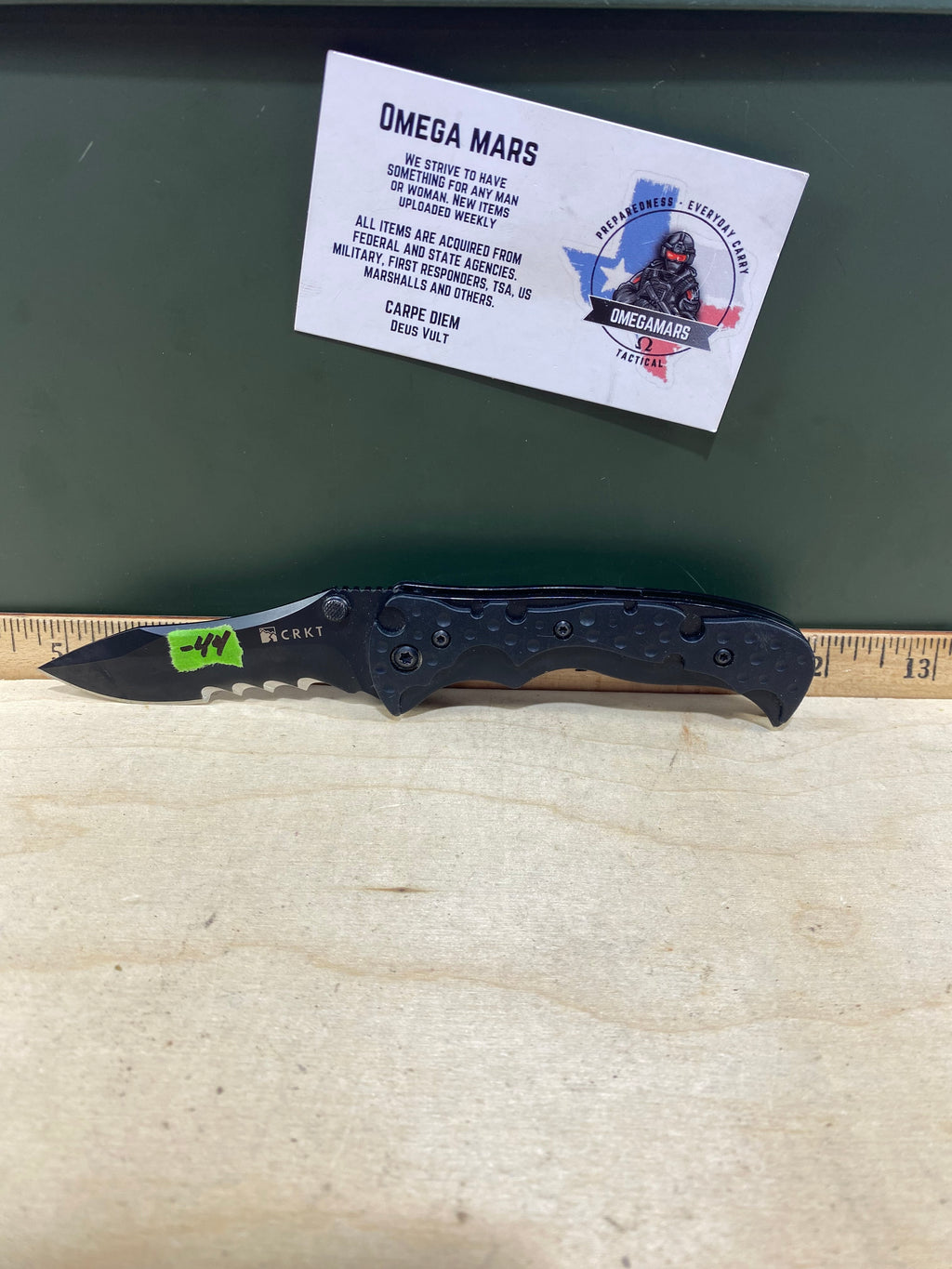 CRKT 1093K Mini My Tighe #-44. Light usage. Discontinued.