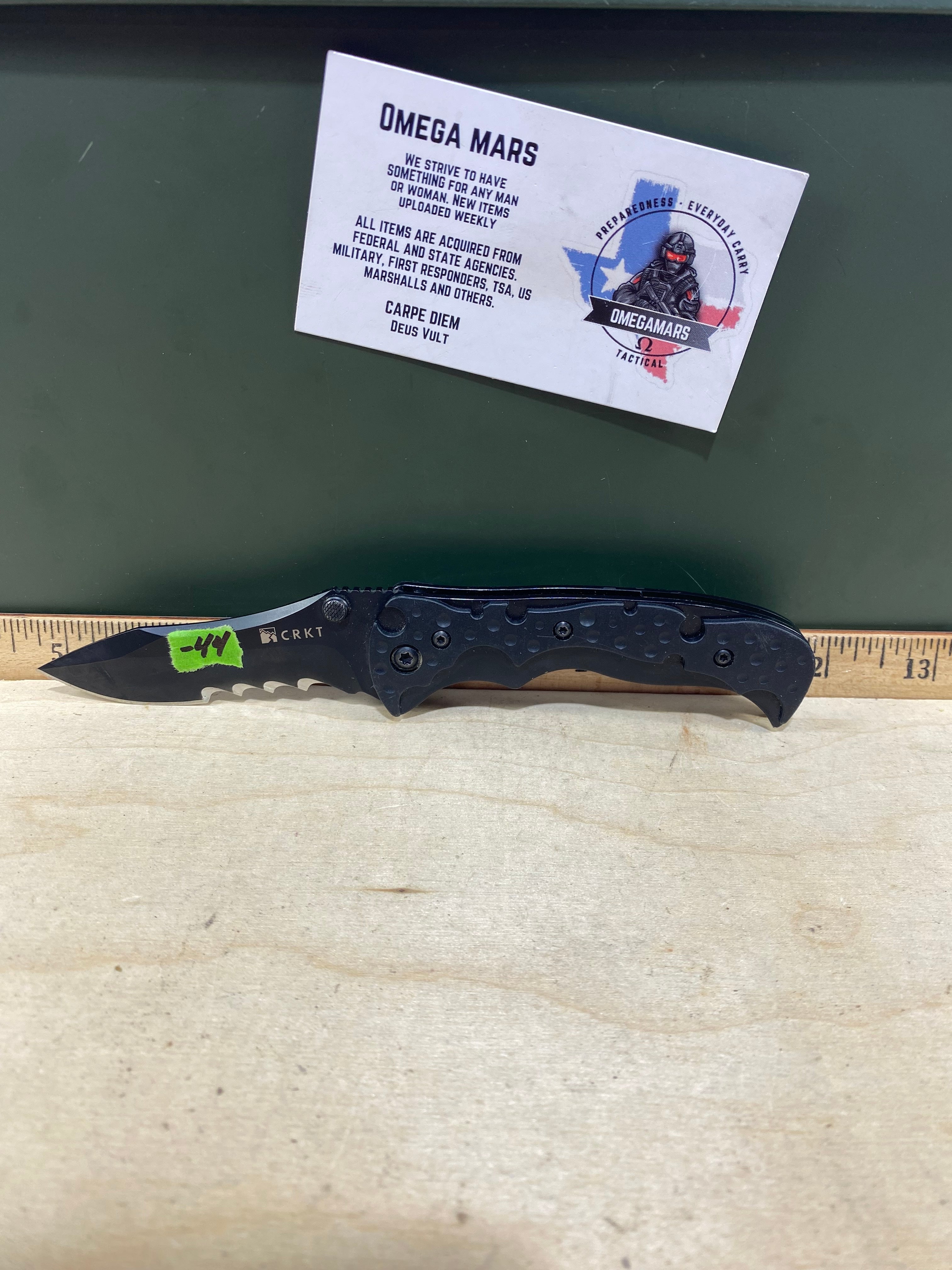 CRKT 1093K Mini My Tighe #-44. Light usage. Discontinued.