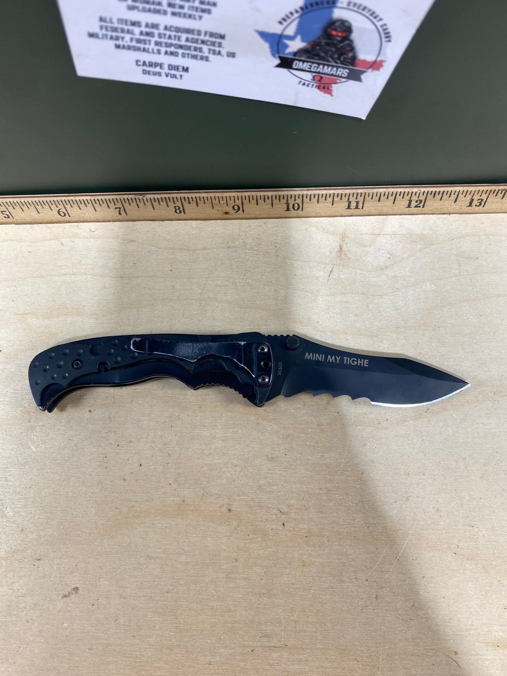 CRKT 1093K Mini My Tighe #-44. Light usage. Discontinued.