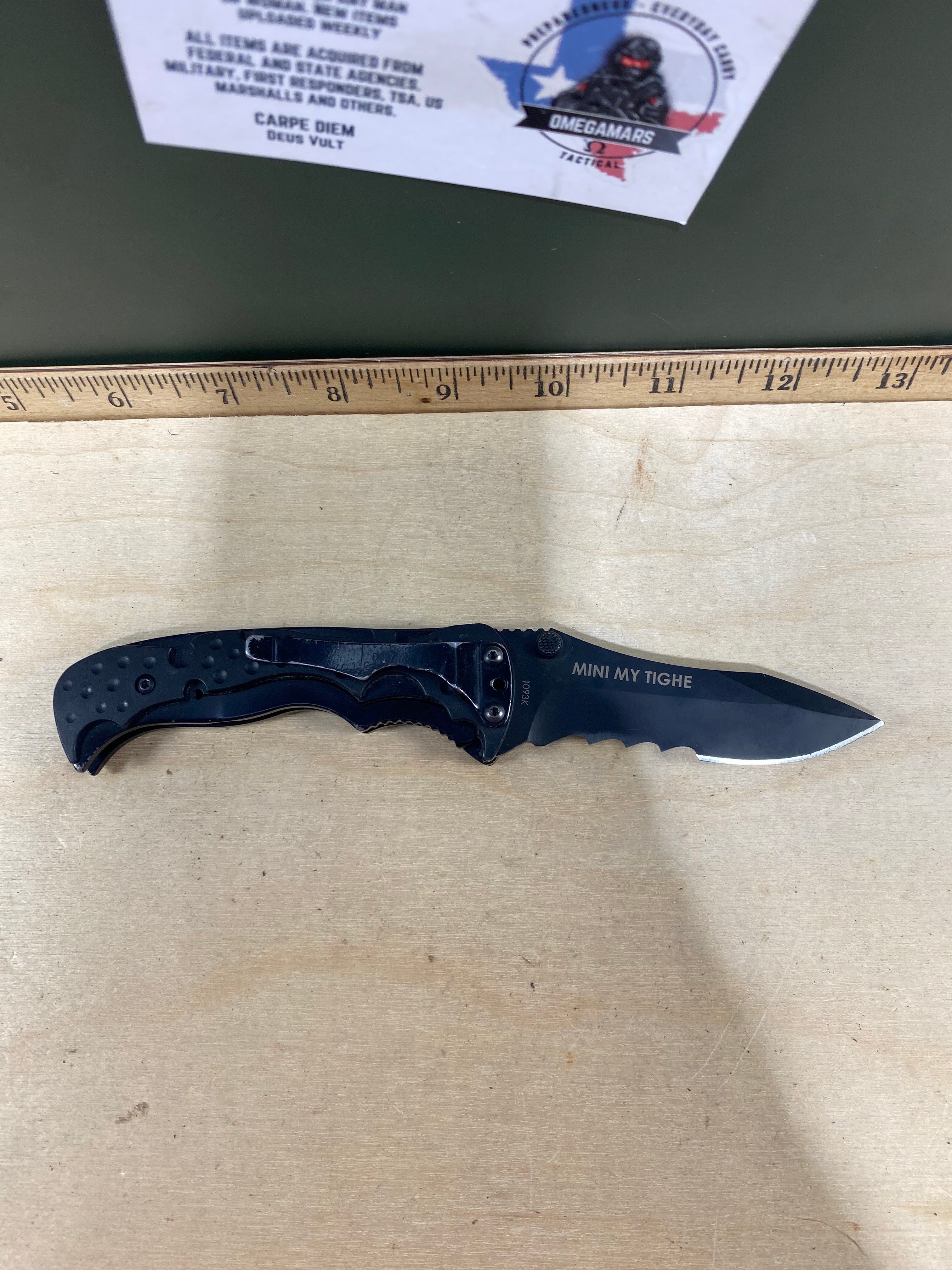 CRKT 1093K Mini My Tighe #-44. Light usage. Discontinued.