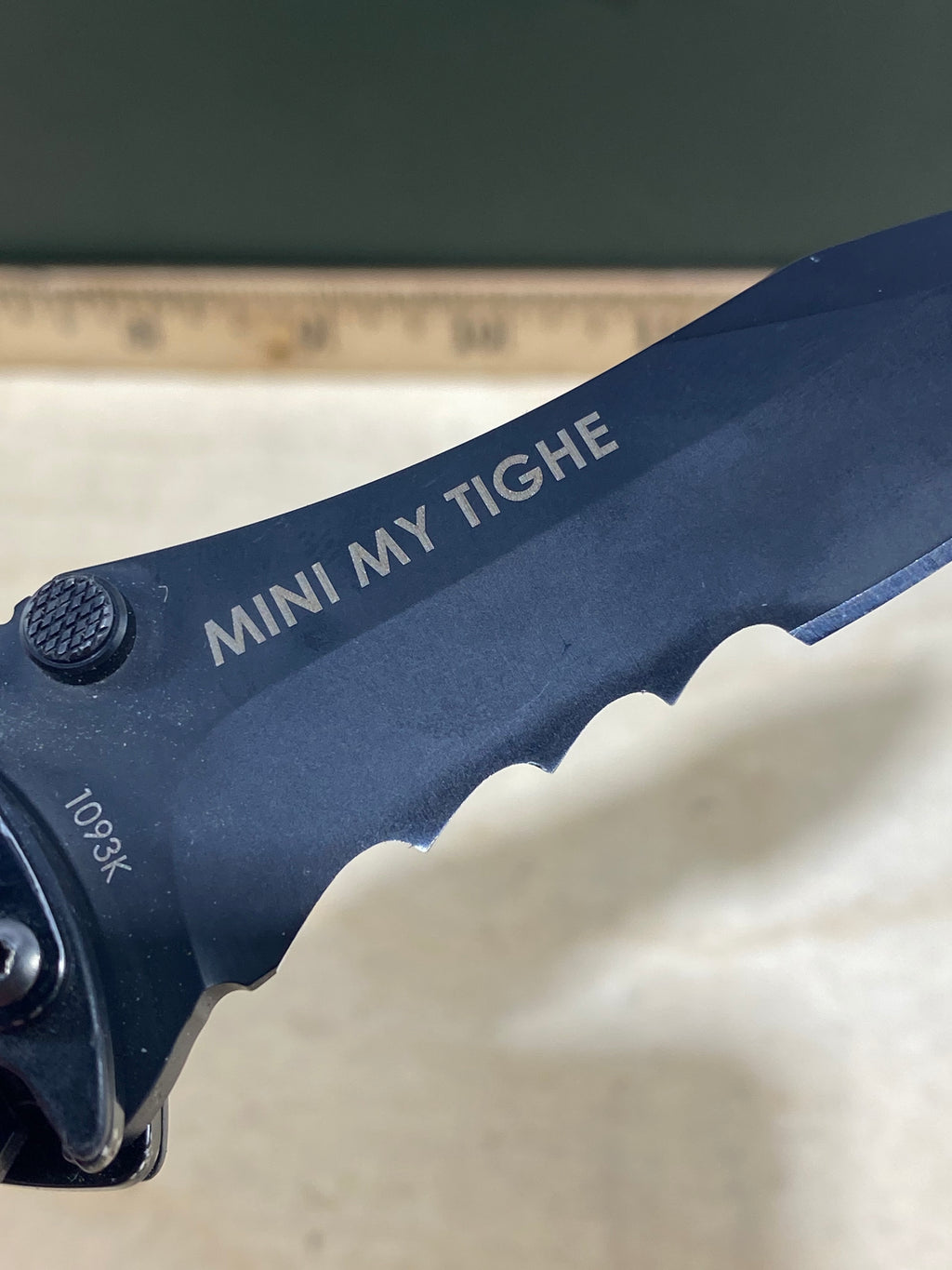 CRKT 1093K Mini My Tighe #-44. Light usage. Discontinued.