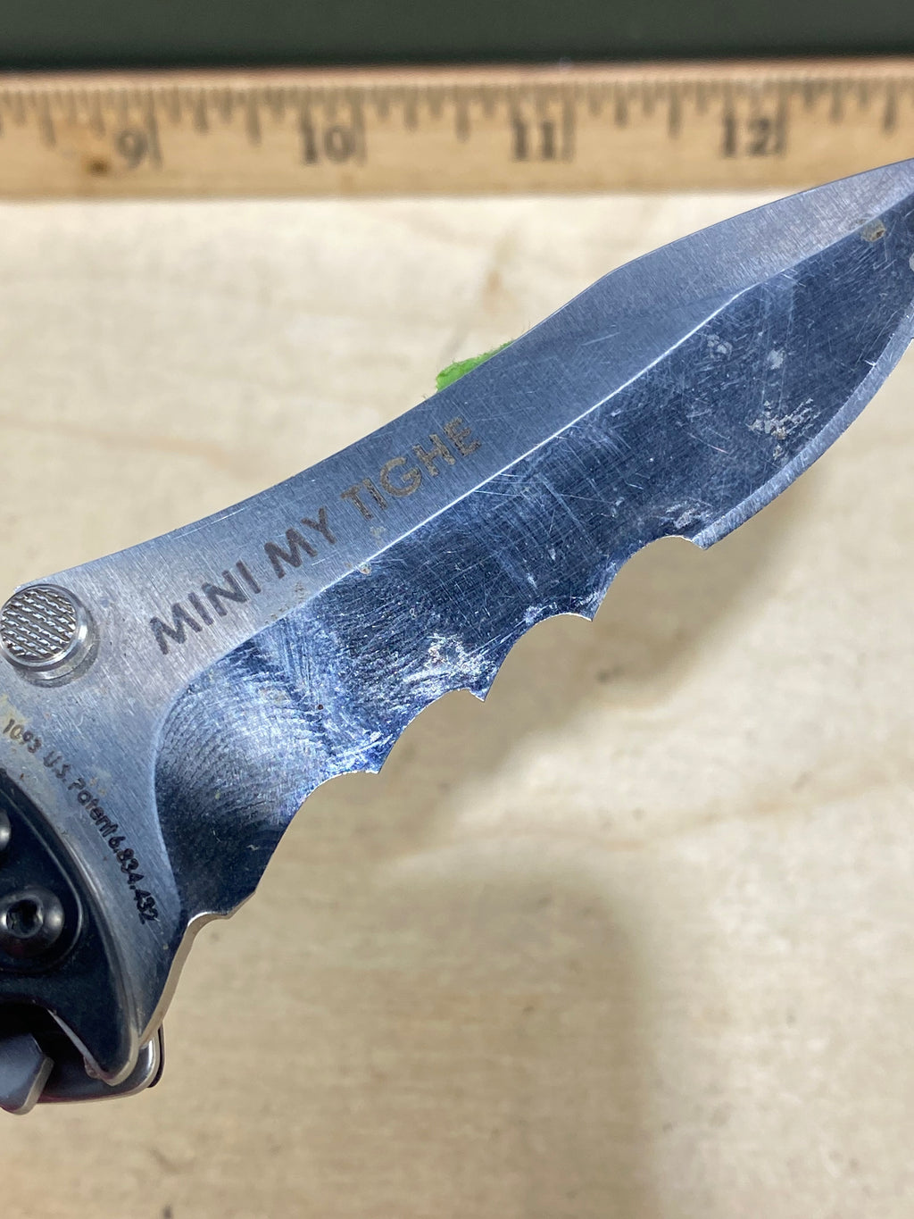 CRKT  1093 Mini My Tighe #-45. Light usage. Discontinued.