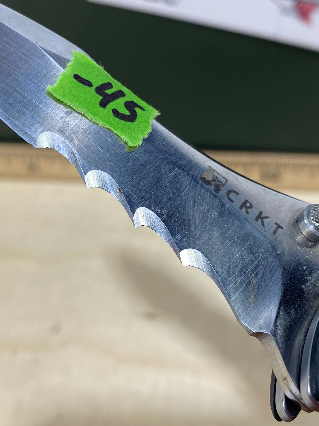CRKT  1093 Mini My Tighe #-45. Light usage. Discontinued.