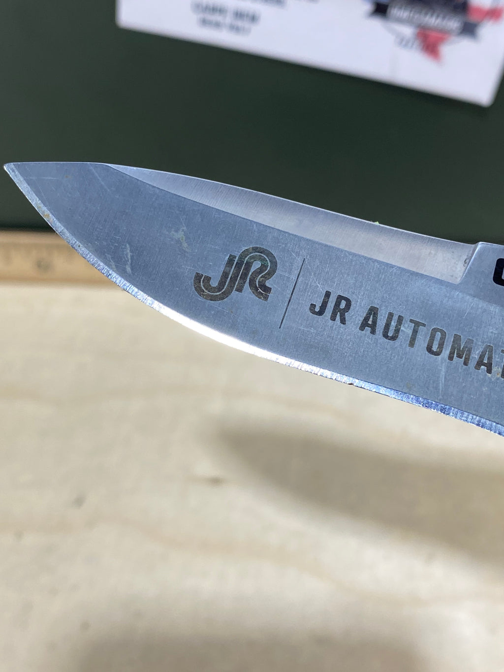 CRKT 1190 Drip Tighe #-46. Light usage. Dirty. Discontinued.