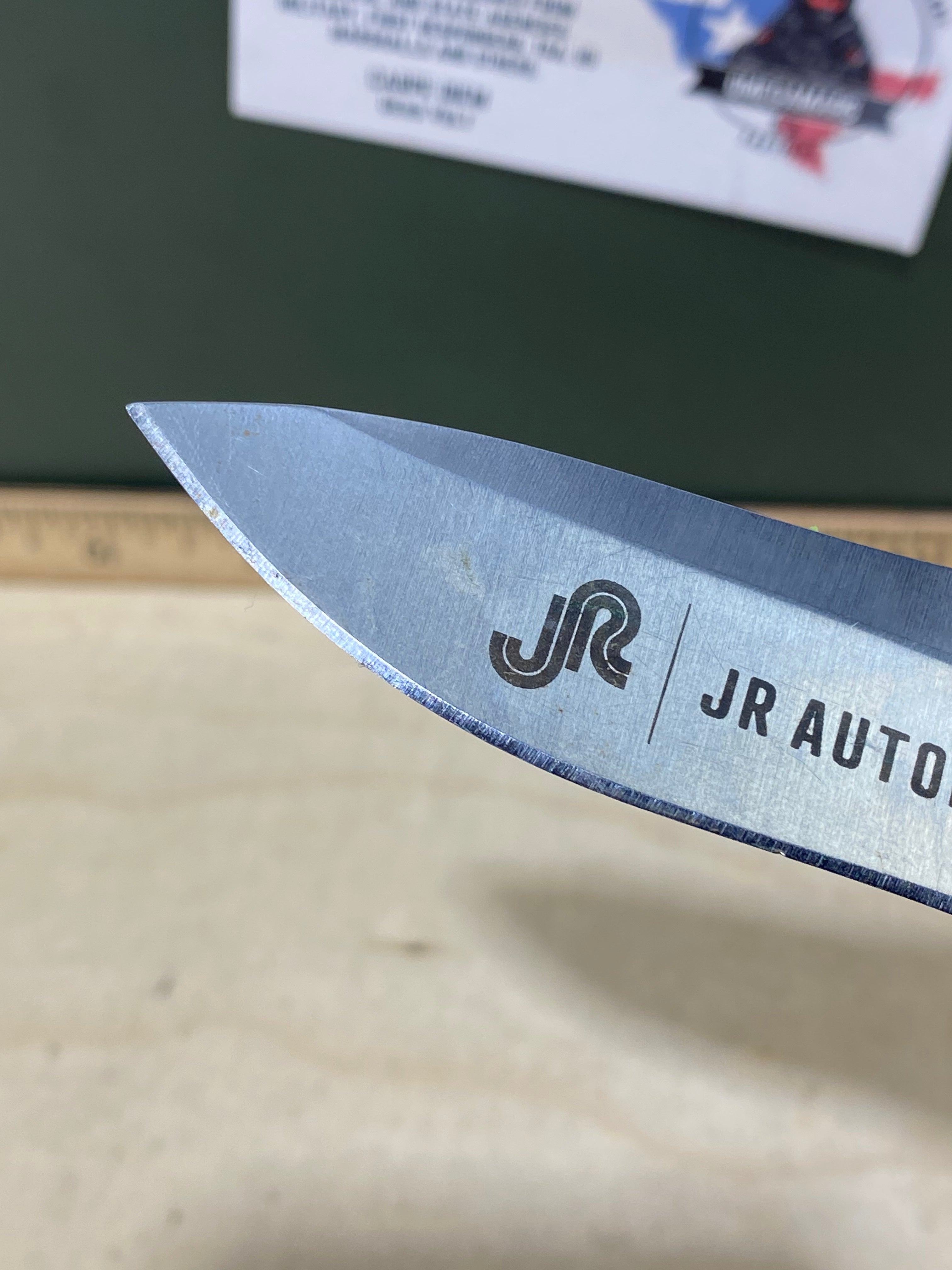 CRKT 1190 Drip Tighe #-46. Light usage. Dirty. Discontinued.