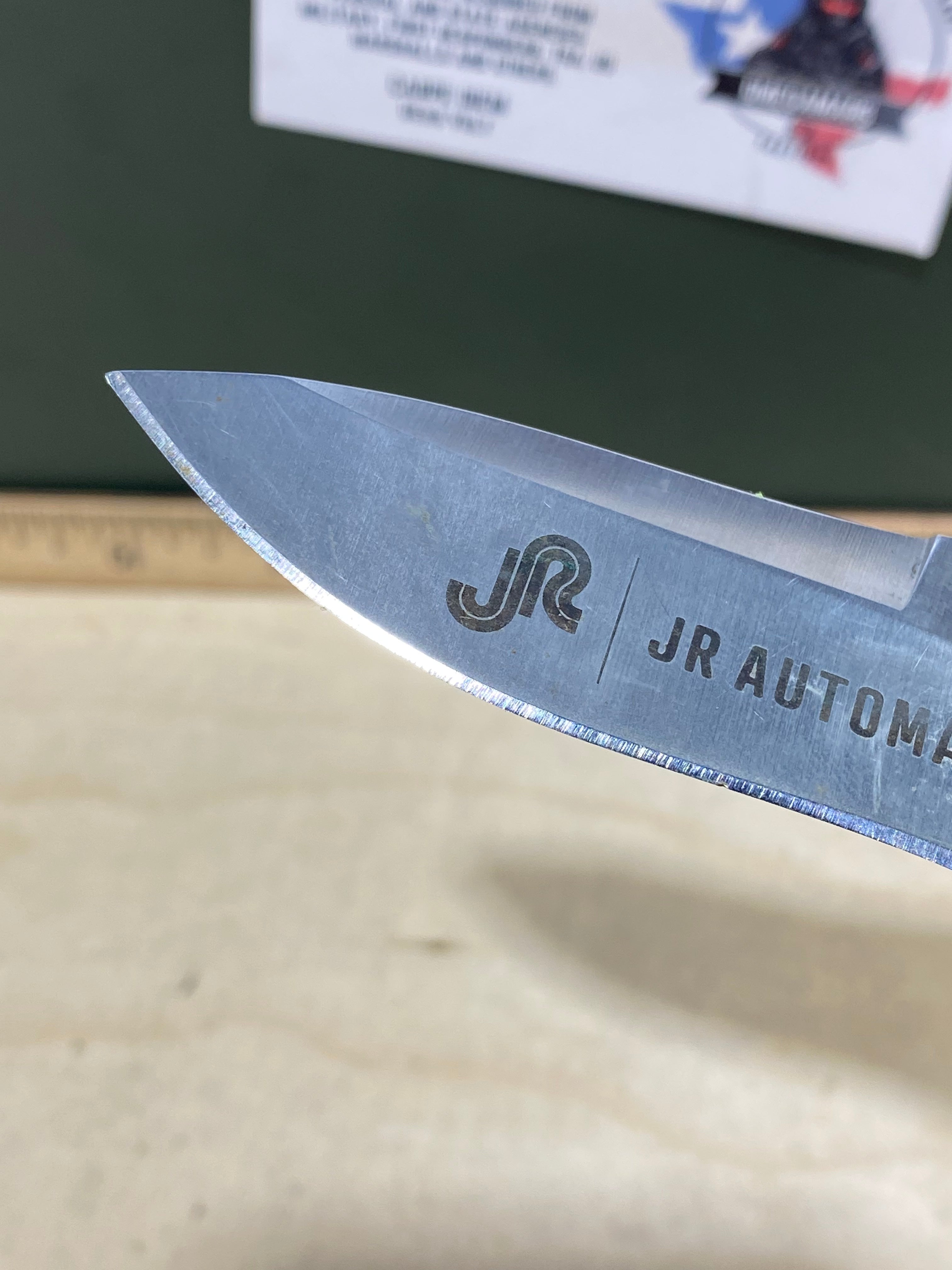CRKT 1190 Drip Tighe #-46. Light usage. Dirty. Discontinued.