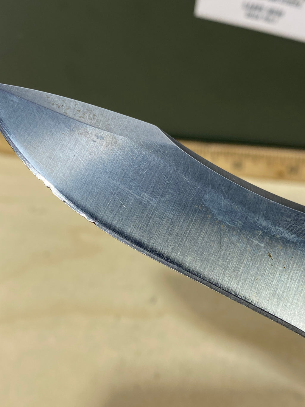 CRKT 1090 My Tighe #-47. Light usage. Chips on blade. Discontinued.