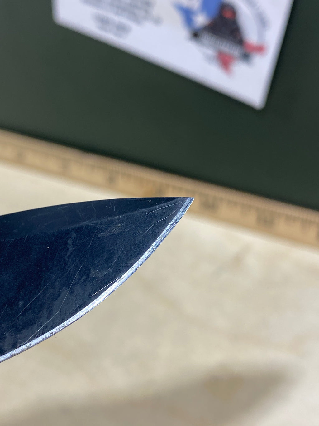 CRKT 1091K My Tighe #-49. Light usage. Dirty. Discontinued.