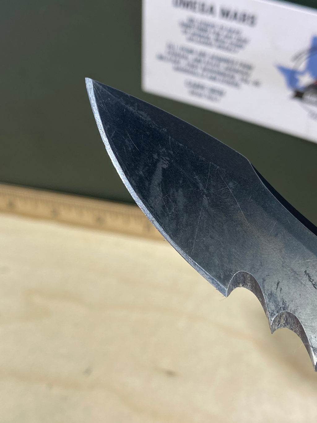 CRKT 1091K My Tighe #-49. Light usage. Dirty. Discontinued.