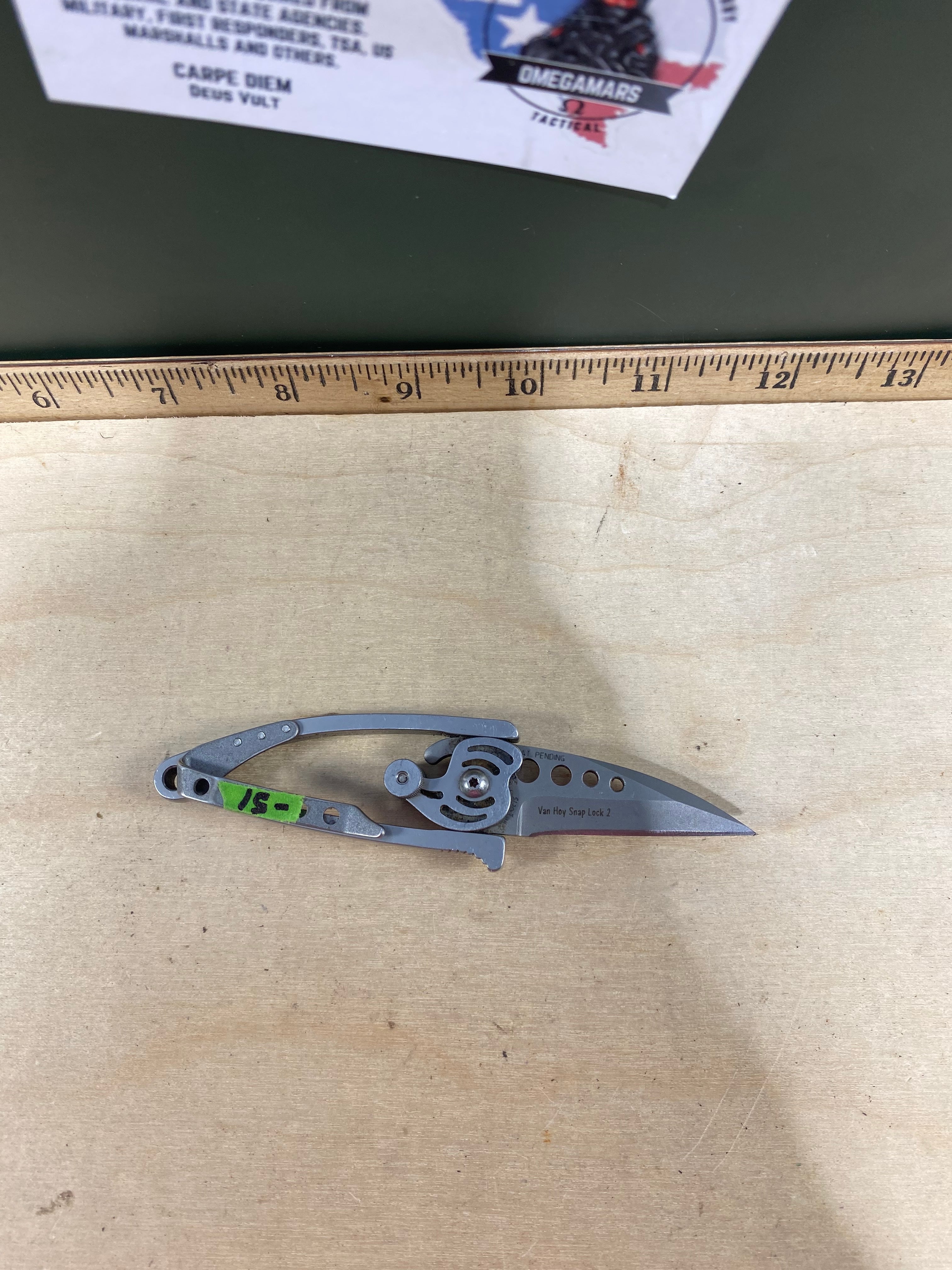 CRKT 5120 #-51. Light usage. Dirty. Discontinued.