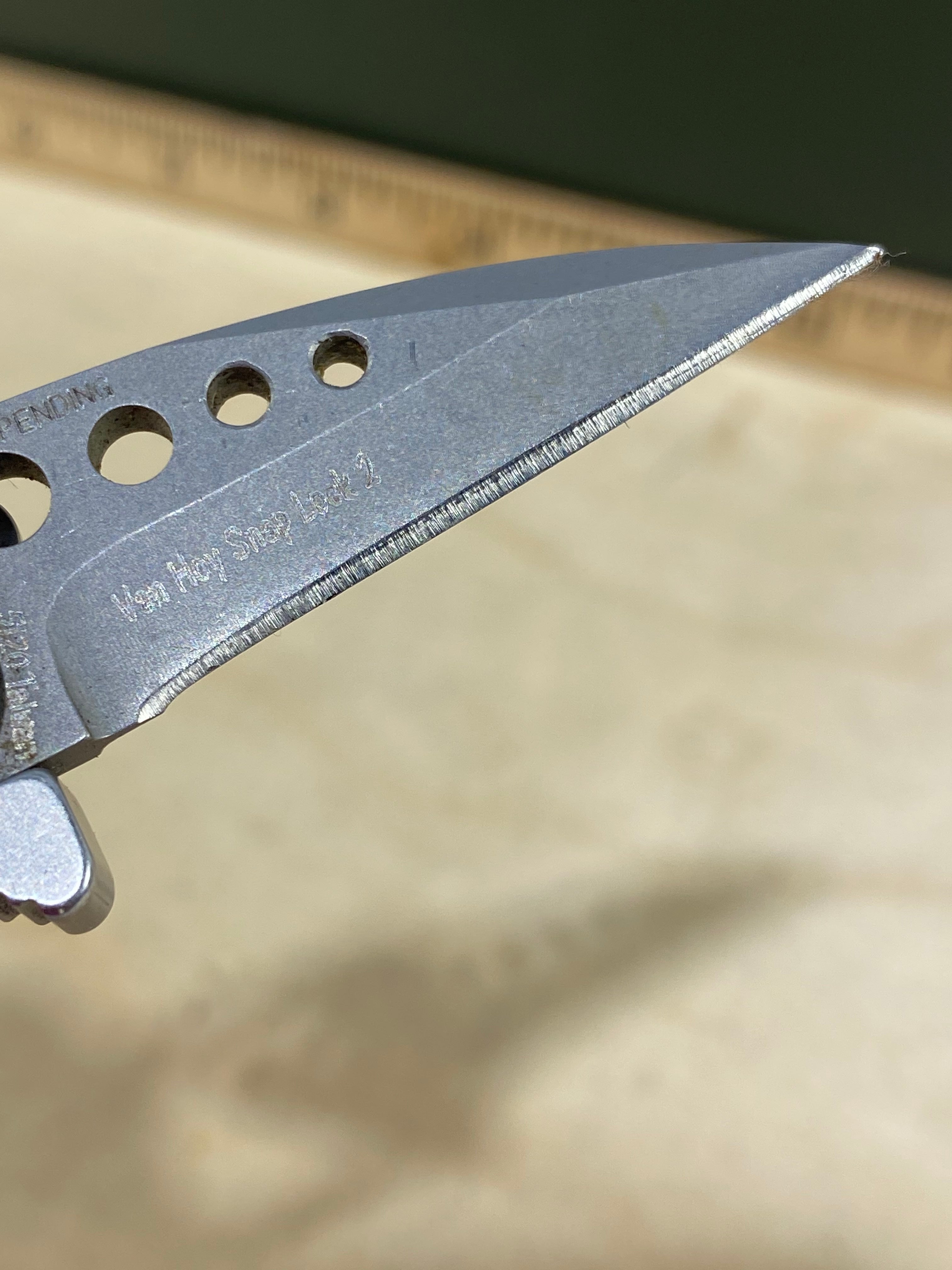 CRKT 5120 #-51. Light usage. Dirty. Discontinued.