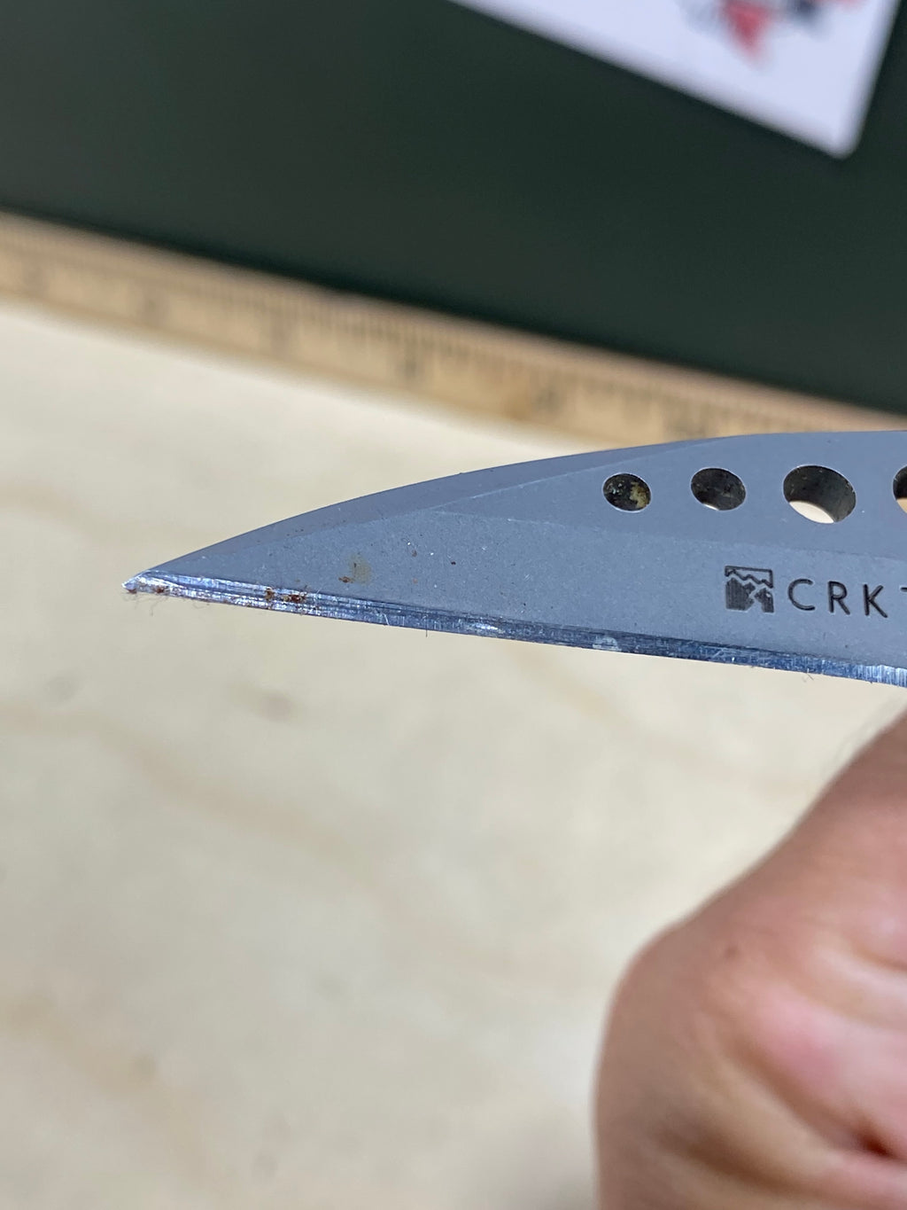 CRKT 5120 #-51. Light usage. Dirty. Discontinued.