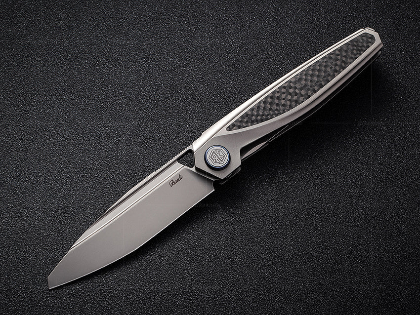 RIKE KNIFE Baidi-S, Baidi-T Linerlock, Bohler M390 - BNIB
