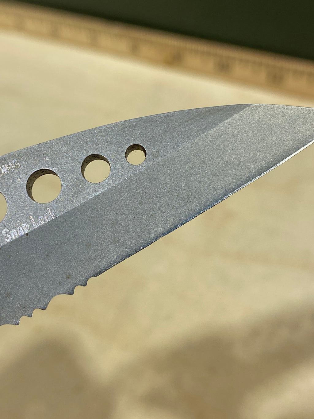 CRKT 5112 #-52. Light usage. Dirty. Discontinued.