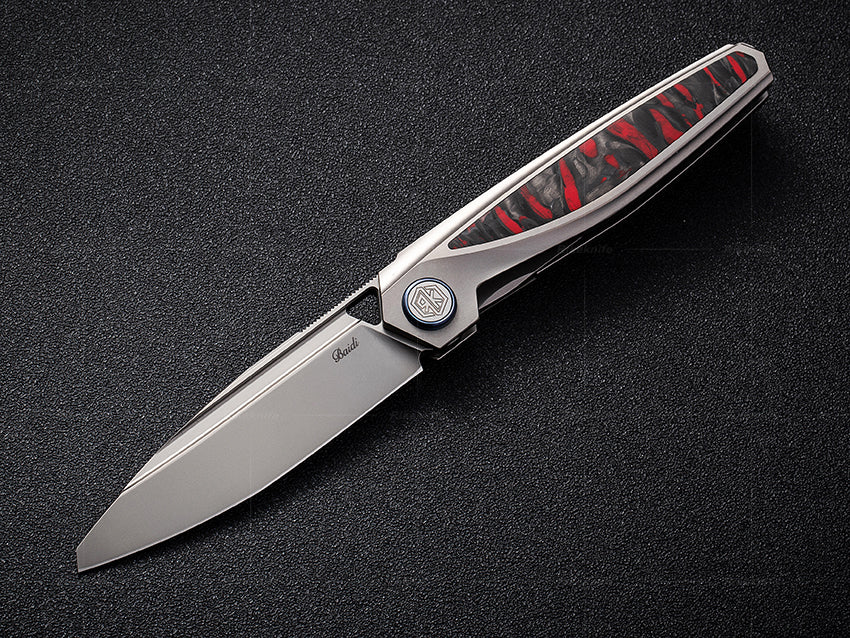 RIKE KNIFE Baidi-S, Baidi-T Linerlock, Bohler M390 - BNIB