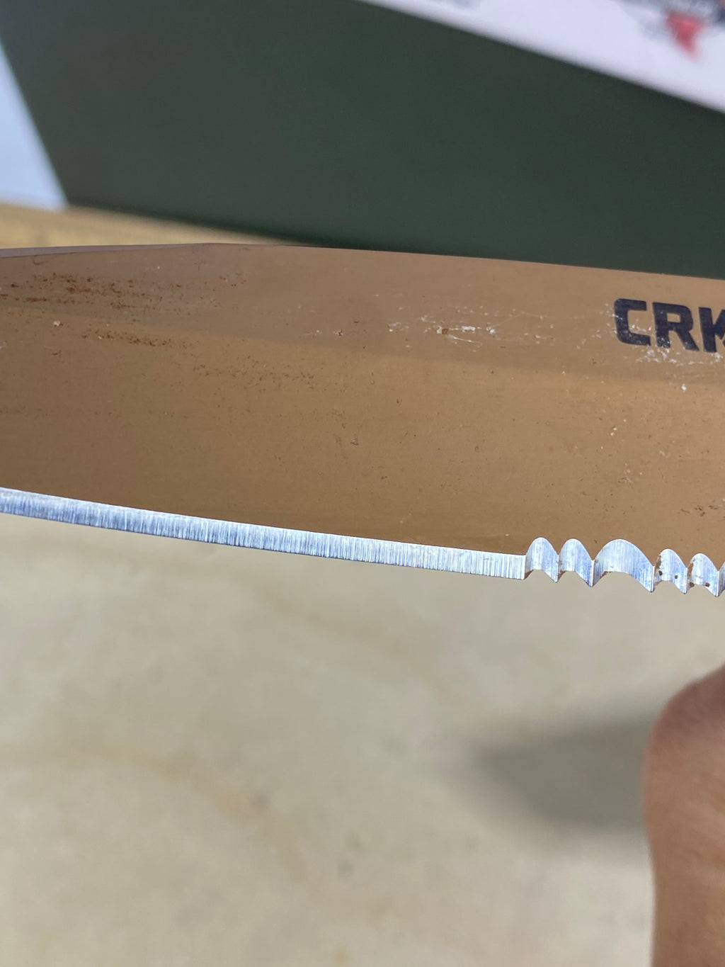 CRKT #-56. Light usage. Dirty.